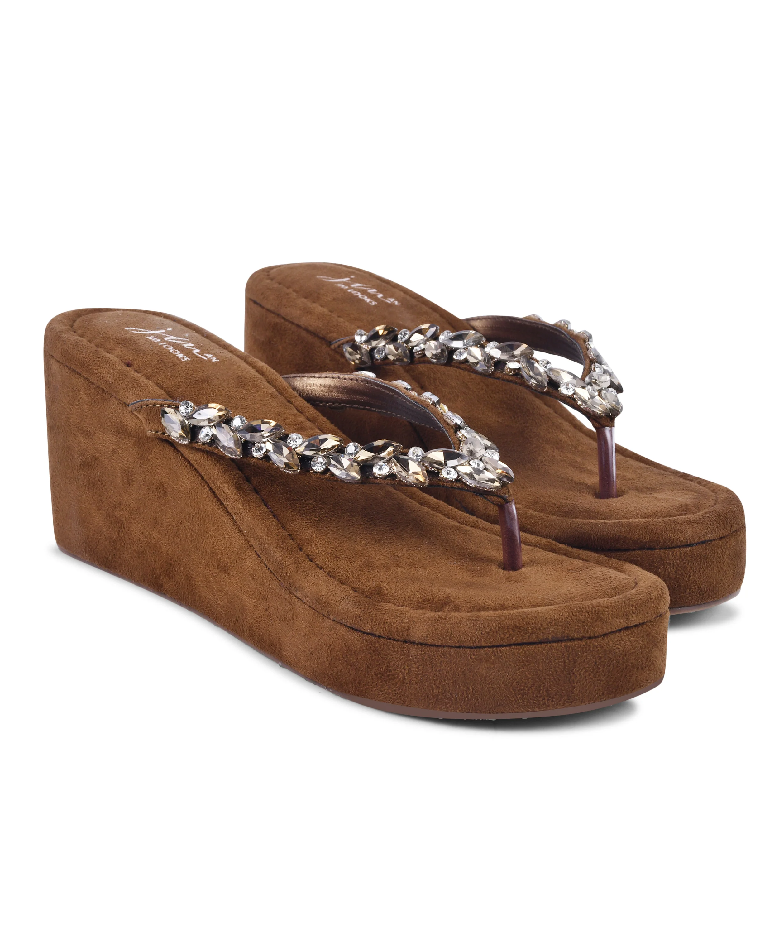 Statement Wedge Toe-Ring Sandals - Image 13