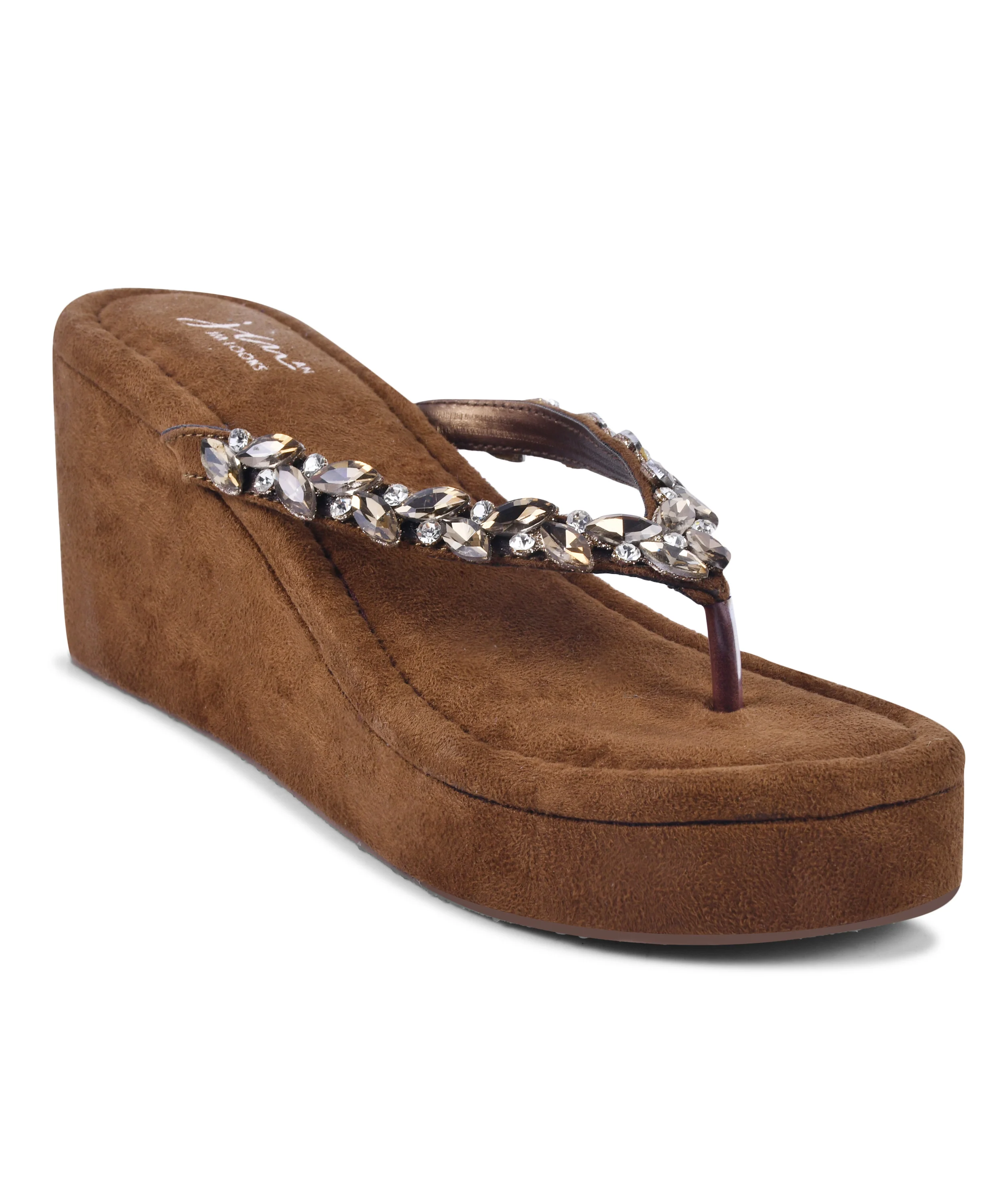 Statement Wedge Toe-Ring Sandals - Image 14