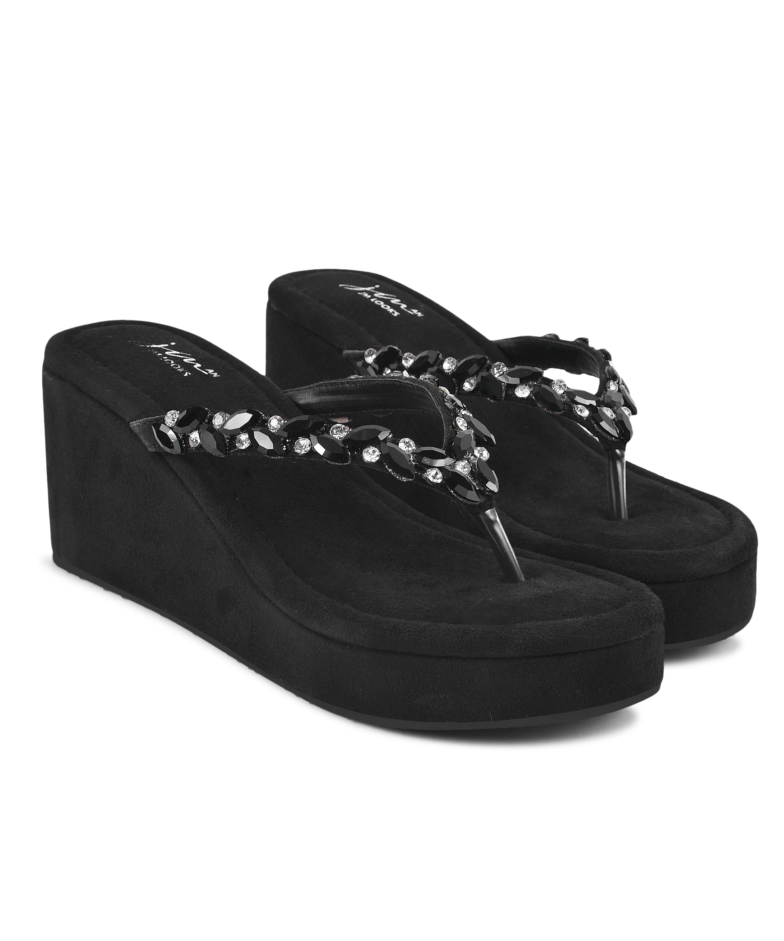 Statement Wedge Toe-Ring Sandals - Image 8