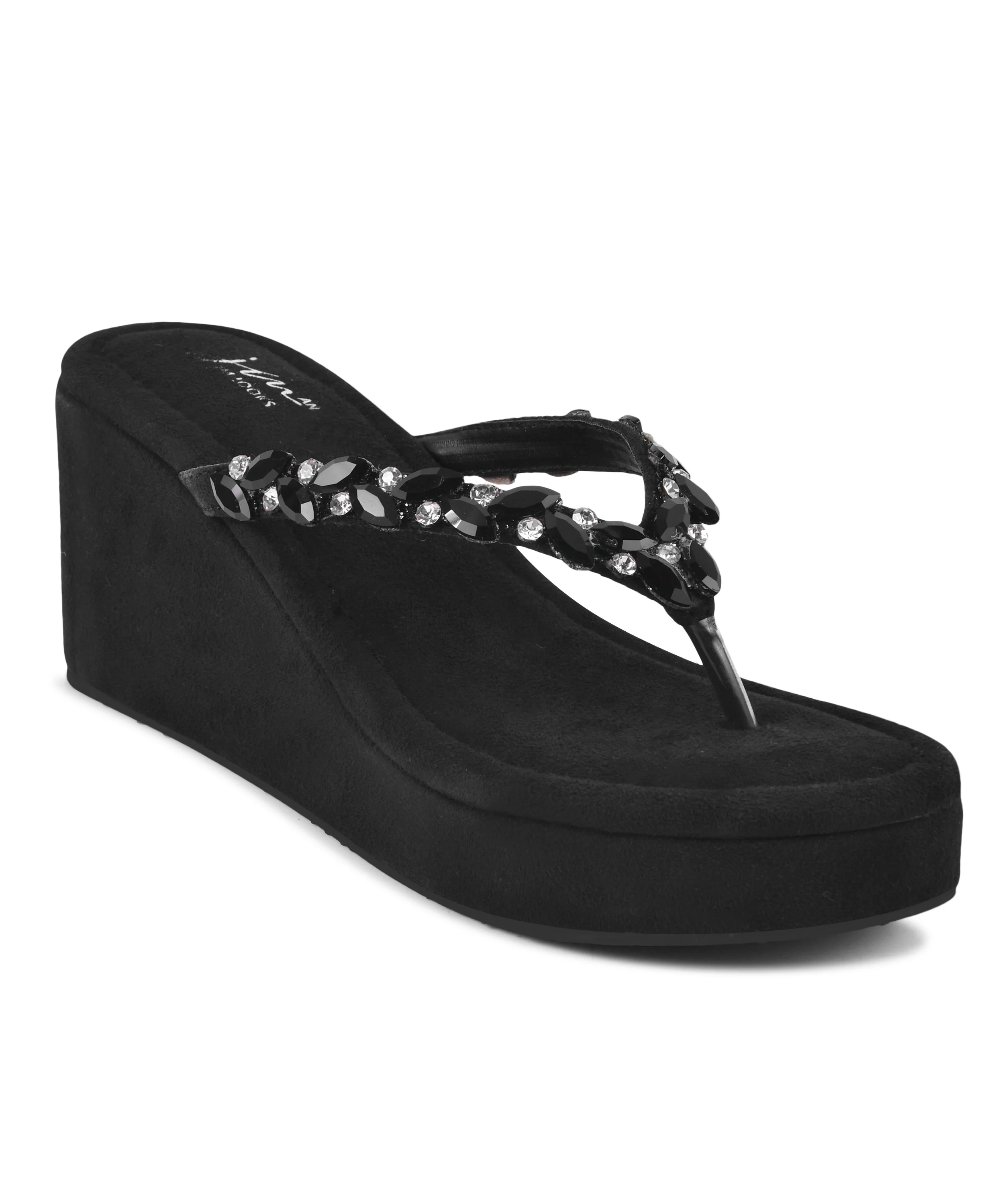 Statement Wedge Toe-Ring Sandals - Image 9