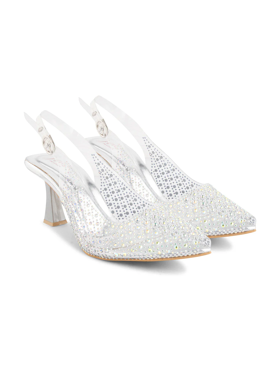 Jm Looks Glamorous Block Heel Platform Sandals for Women & Girls - Image 12