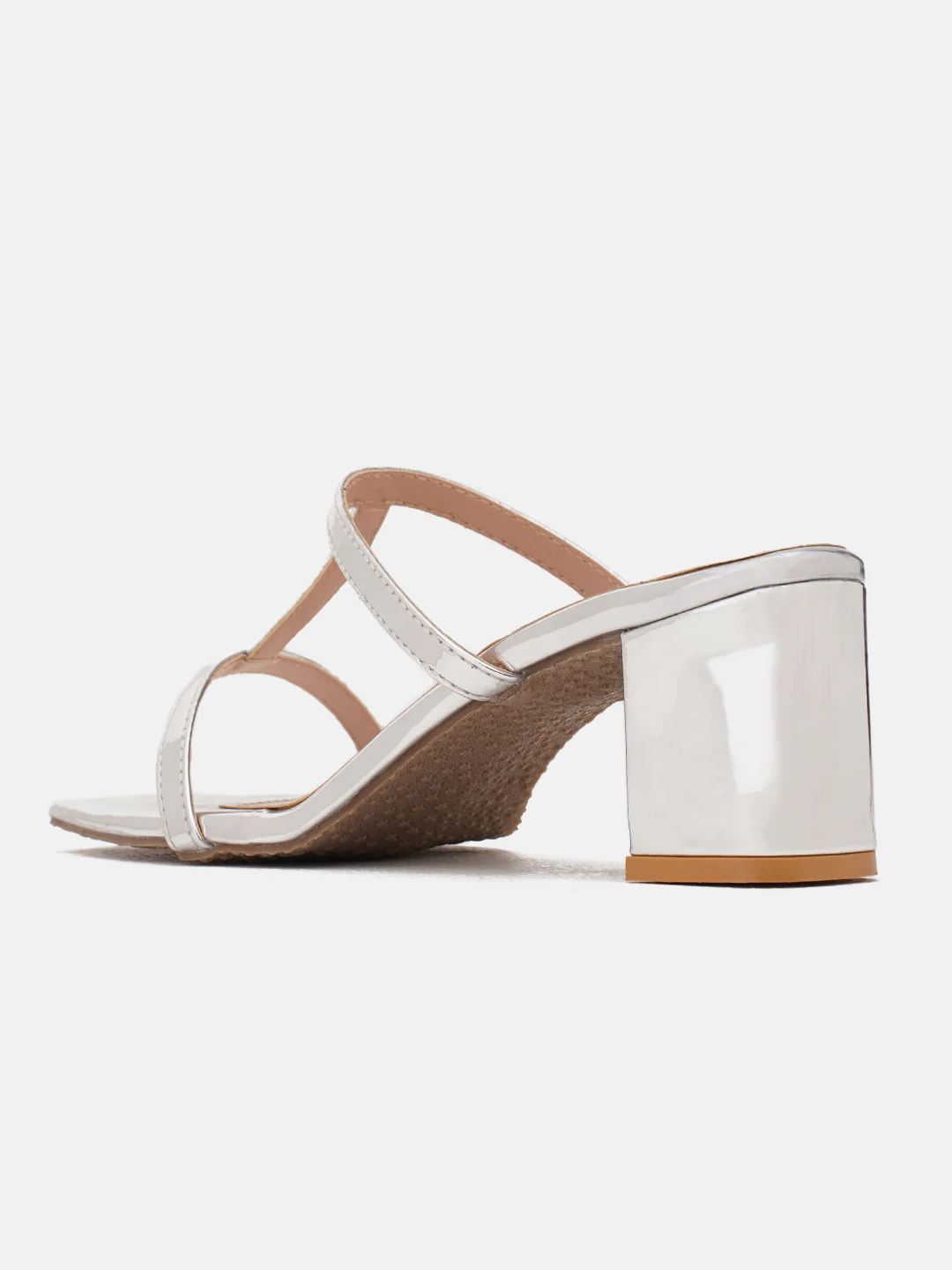 Jm Looks Strappy Block Heel Mules for Women - Image 12