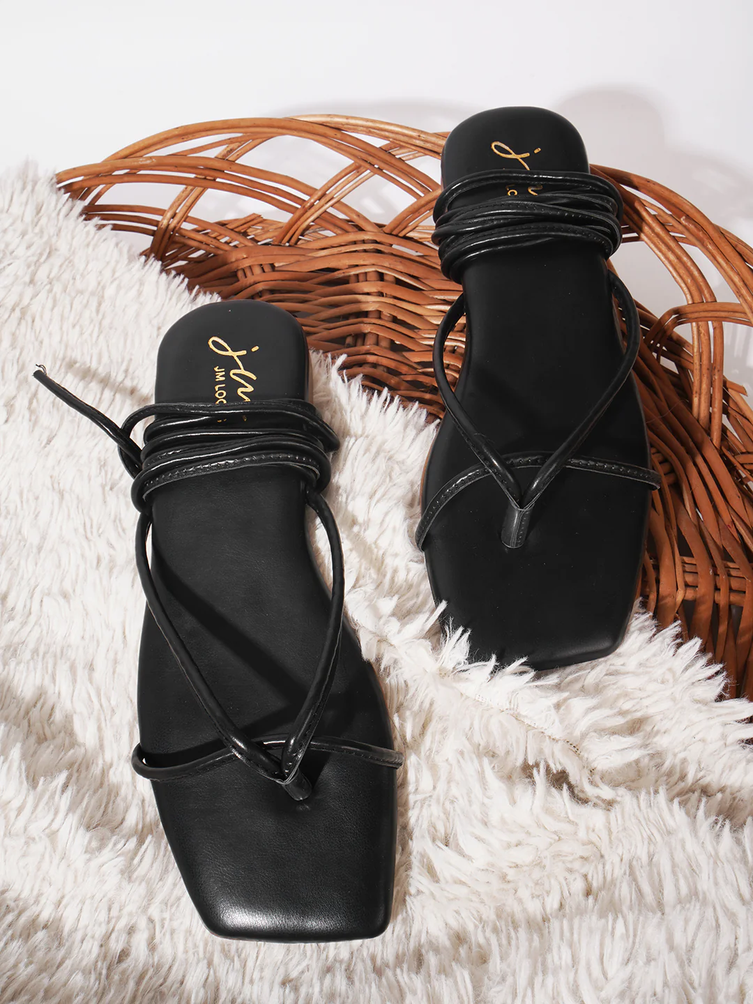 Strappy High-Top Lace-Up Gladiators - Image 3