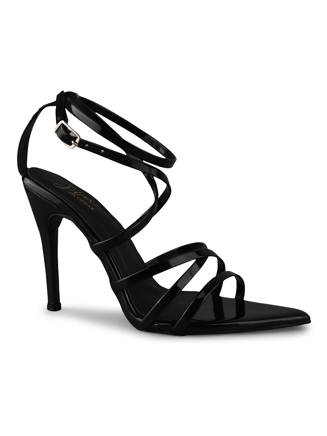 Jm Looks Women's Strappy Pointed High Heels - Image 5