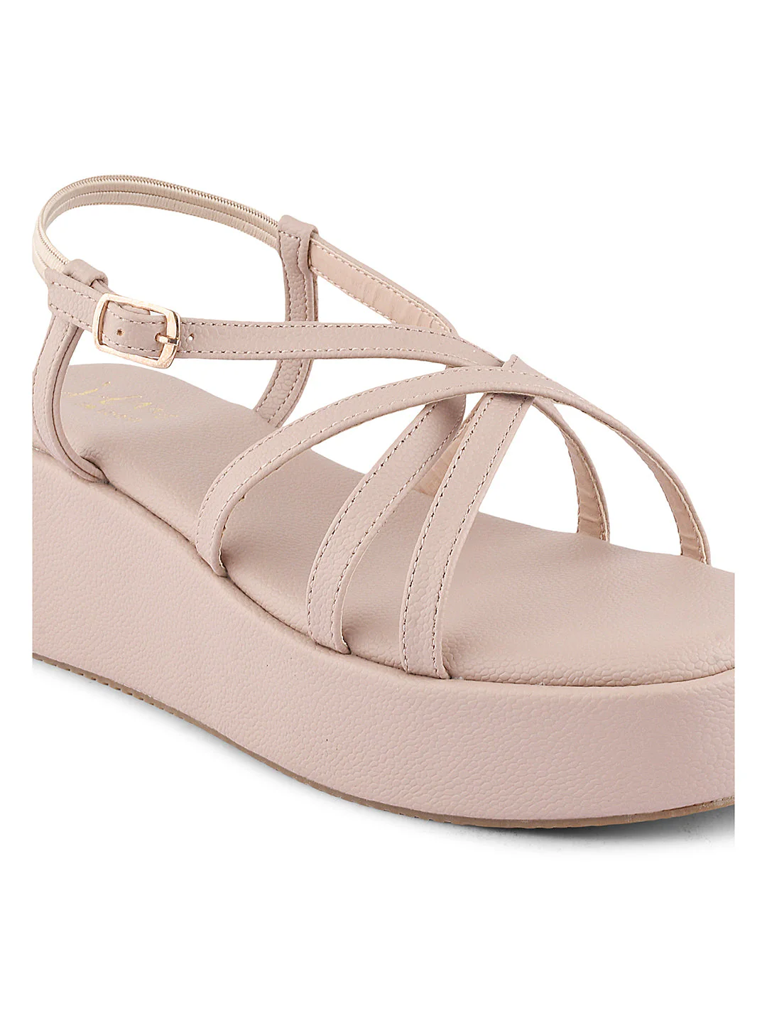 Jm Looks Chic Multi-Strap Platform Sandals for Women & Girls - Image 18