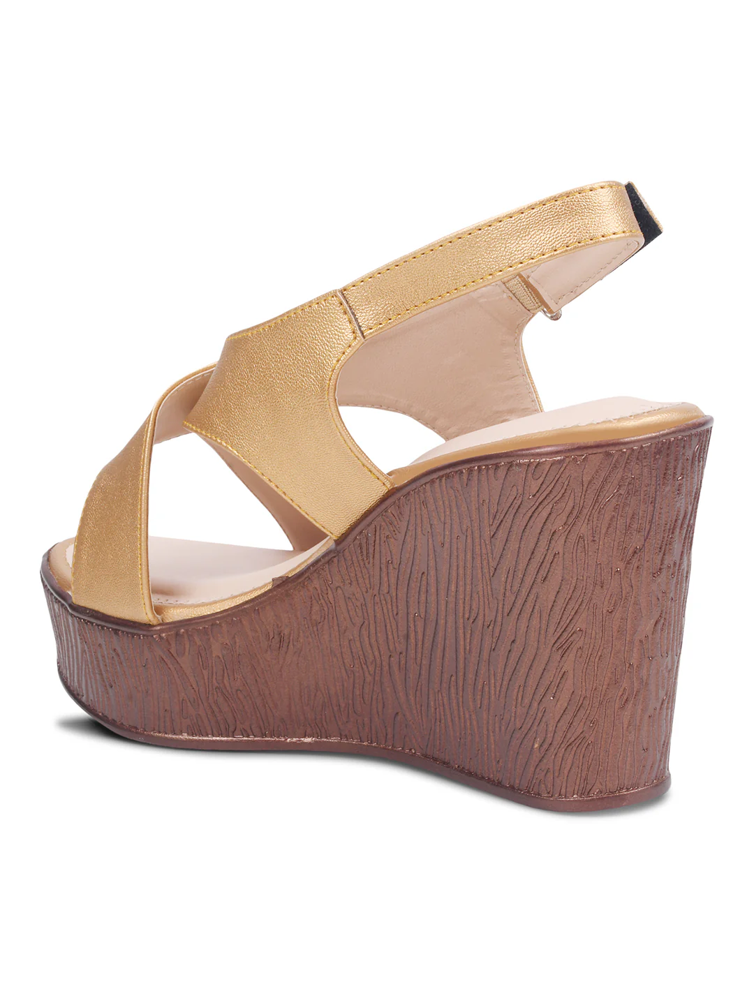 JM Looks Strappy Platform Wedge Sandals - Image 17