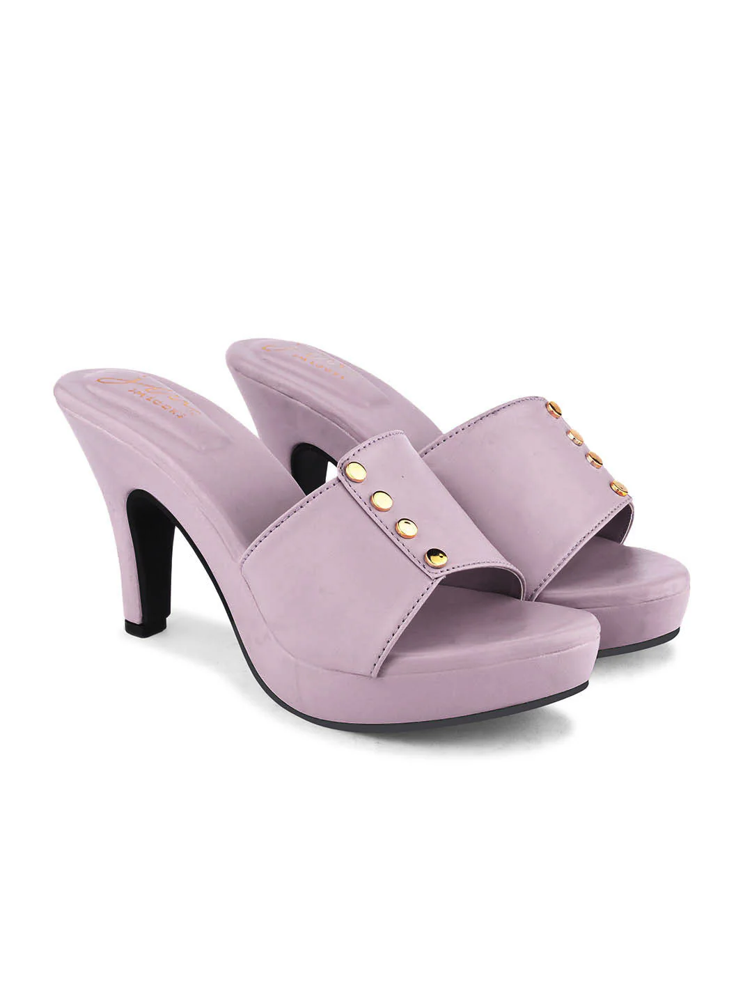 Jm Looks Women's Studded Platform Mules - Image 17