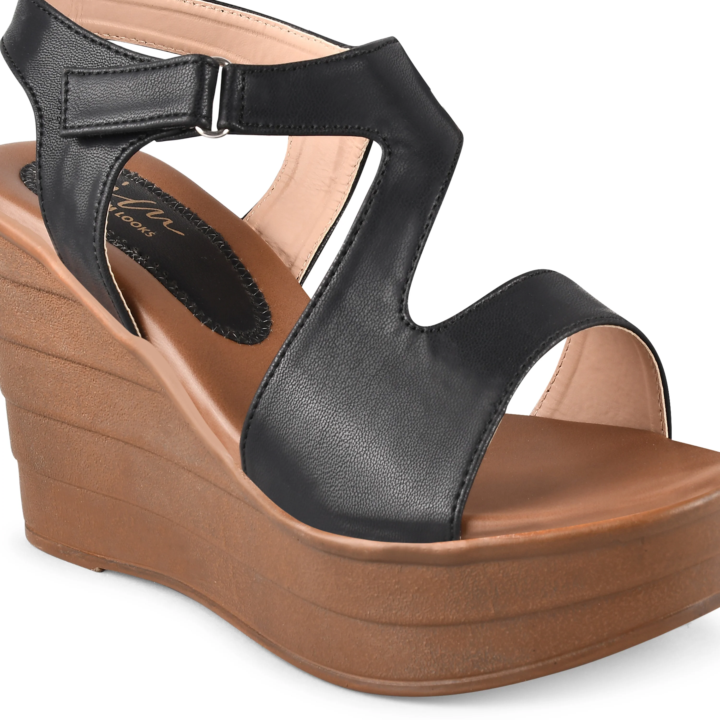 Stylised Toe Platform Heels Sandals - Image 6