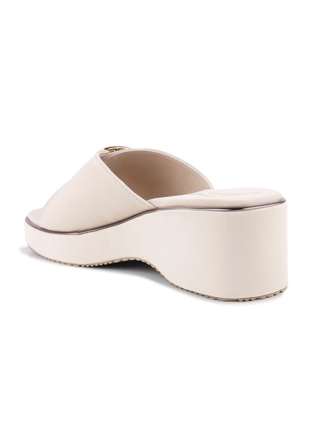 Stylish Buckle Strap Wedge Sandals - Image 12