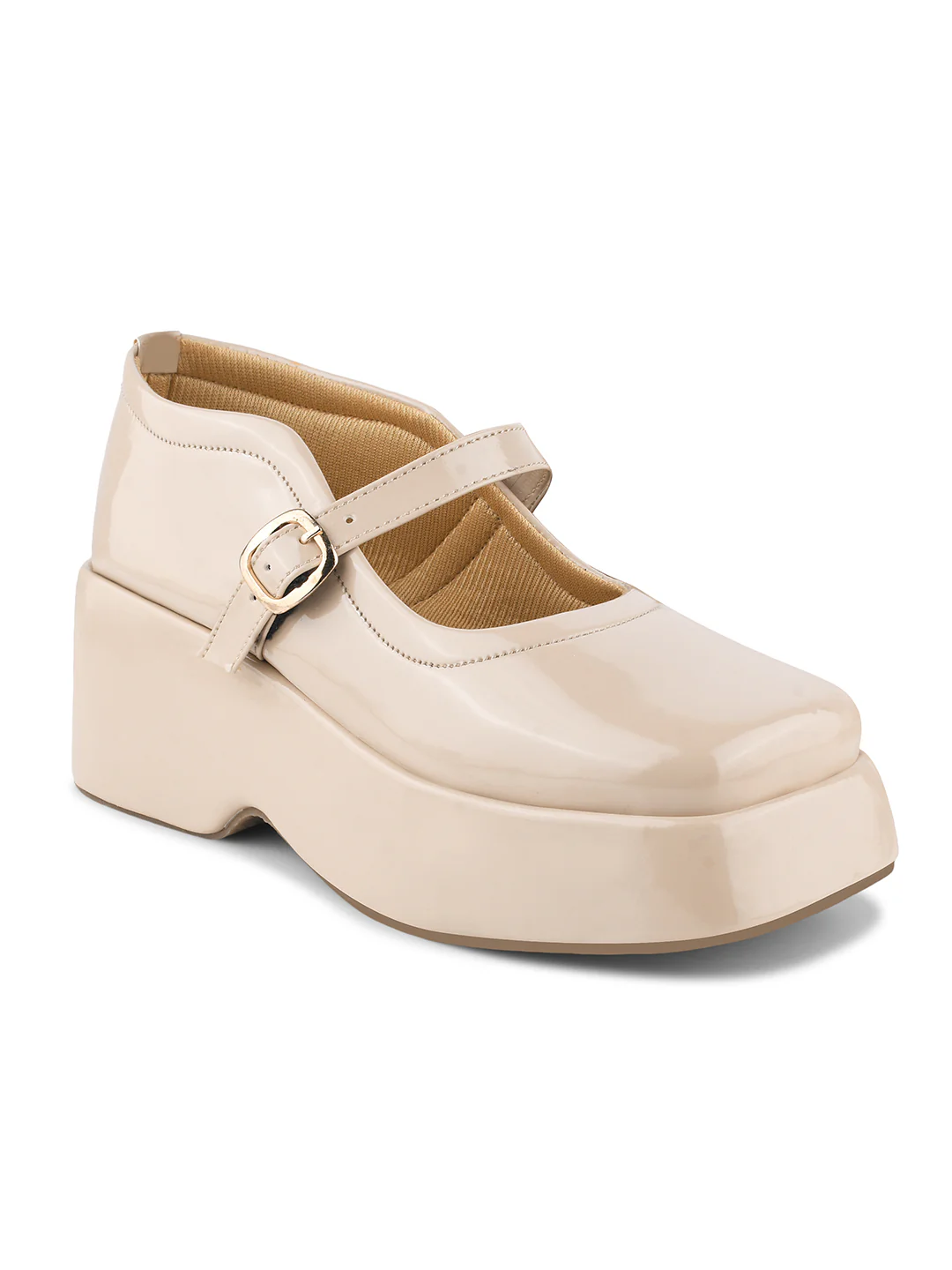 Stylish Chunky Mary Jane Sandals with Adjustable Strap - Image 18