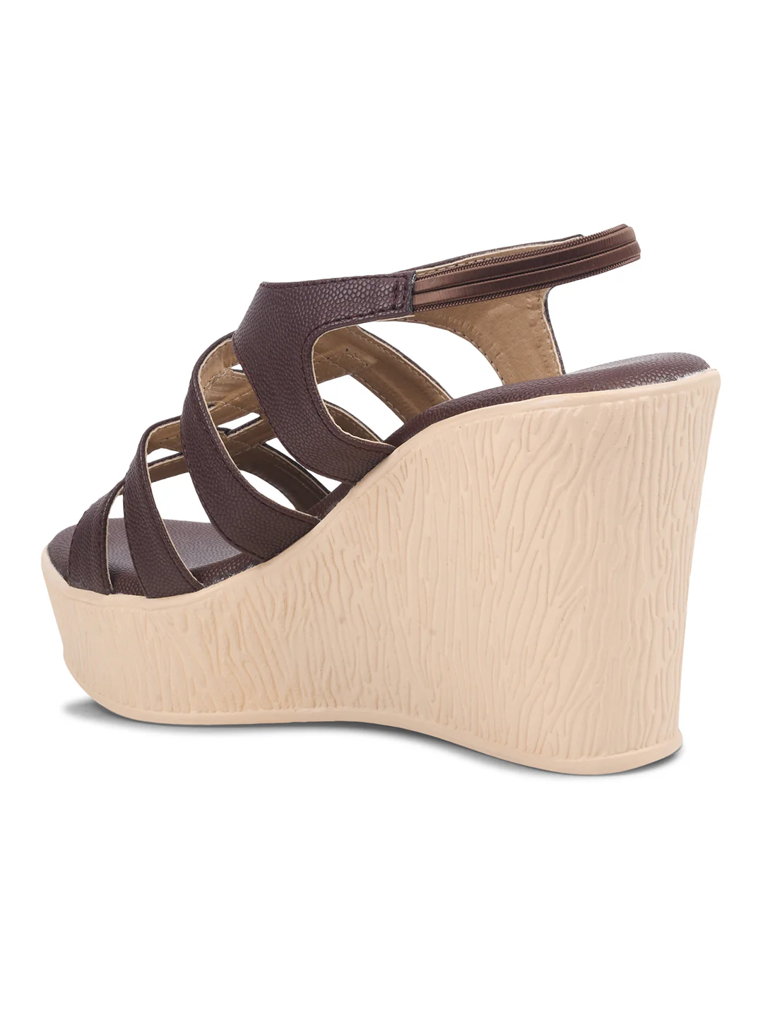 JM Looks Stylish Criss-Cross Wedge Sandals - Image 11