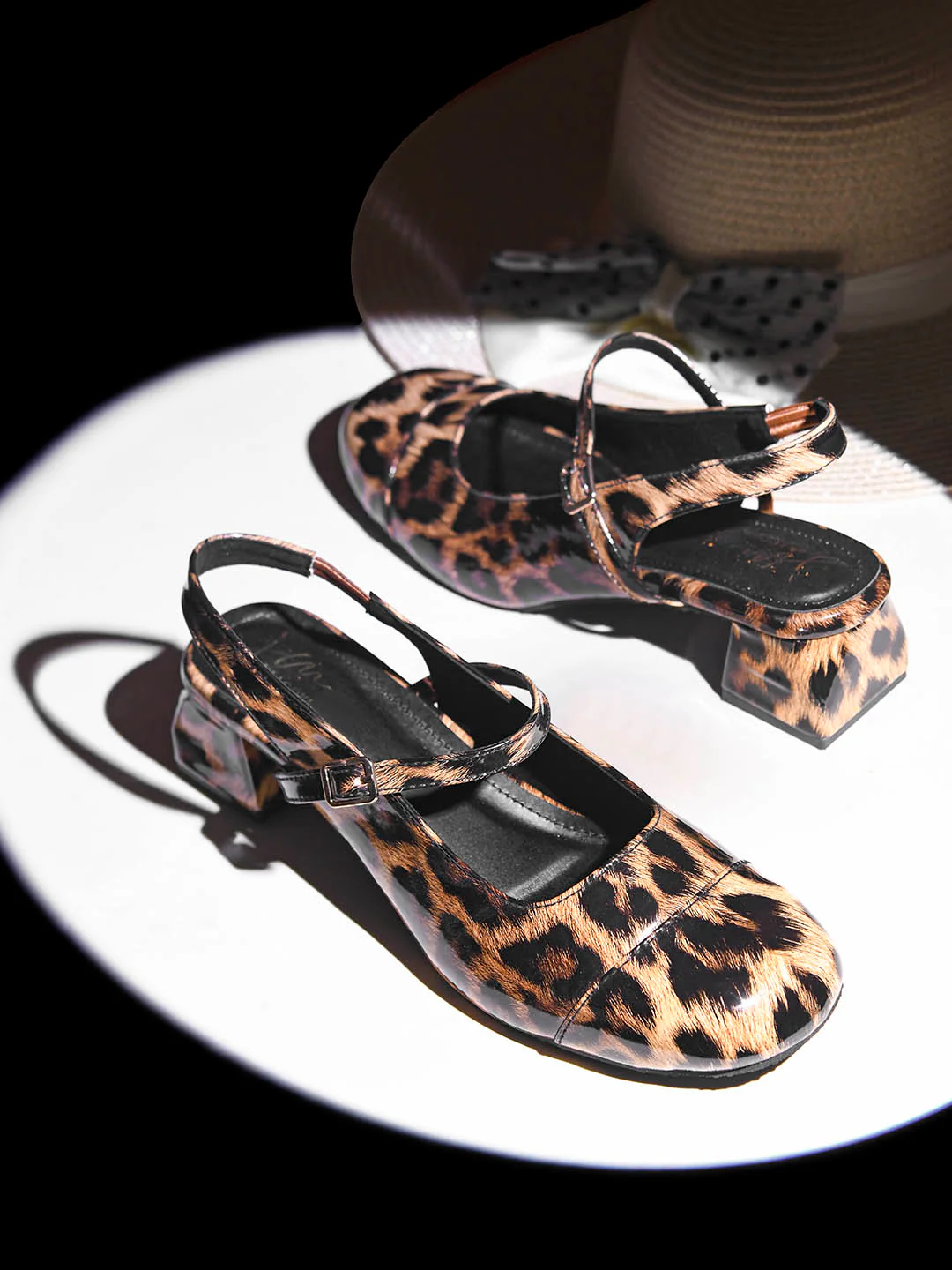 Stylish Low Block Heel Sandals - Image 4