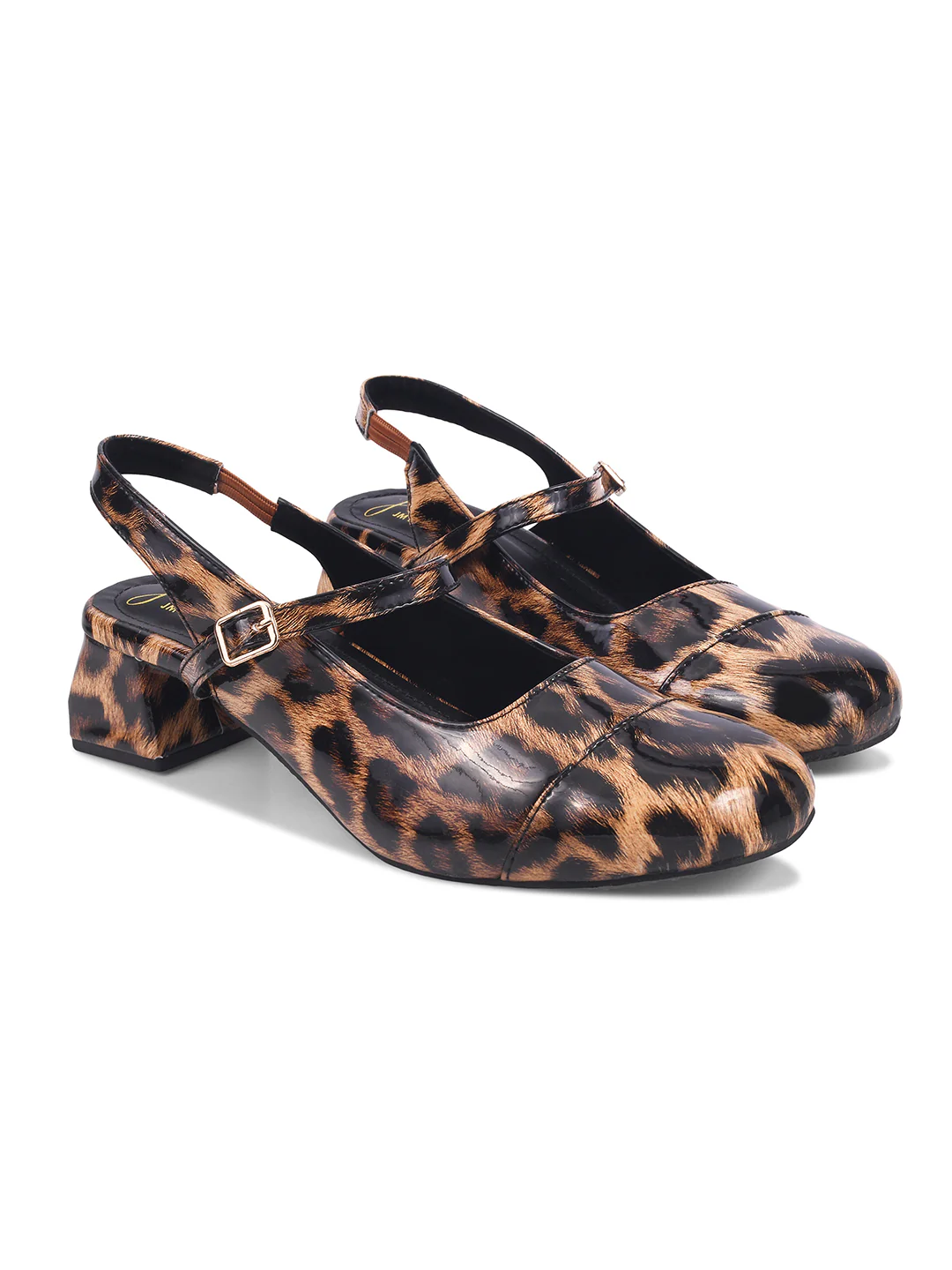 Stylish Low Block Heel Sandals - Image 5