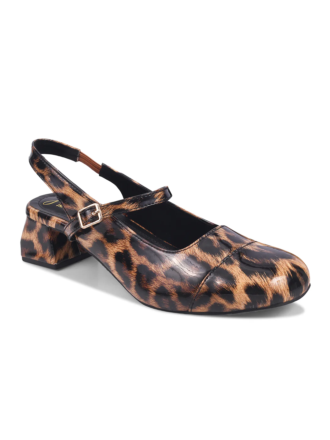 Stylish Low Block Heel Sandals - Image 6