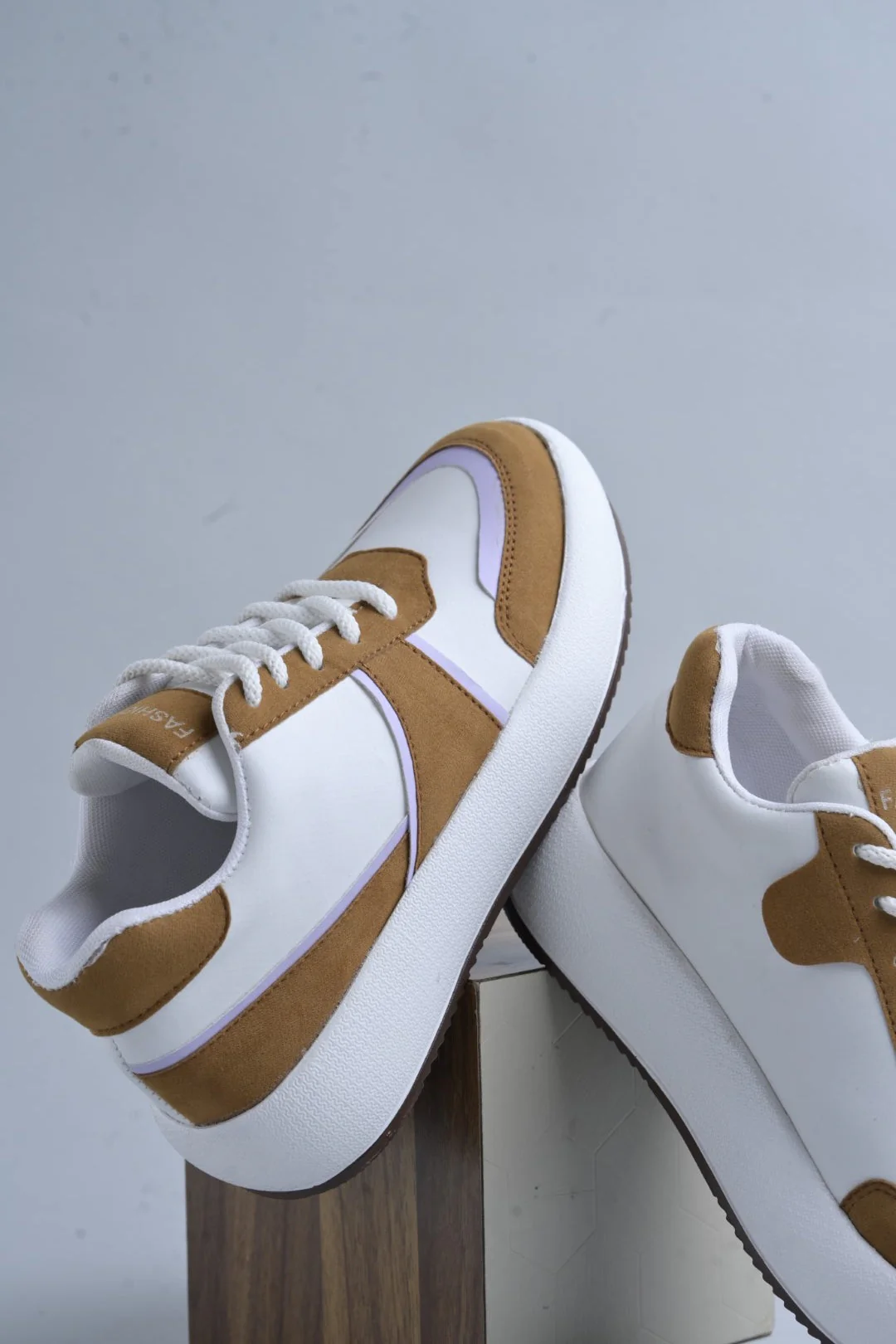 Jm Looks Modern Paneled Platform Sneakers - Image 10