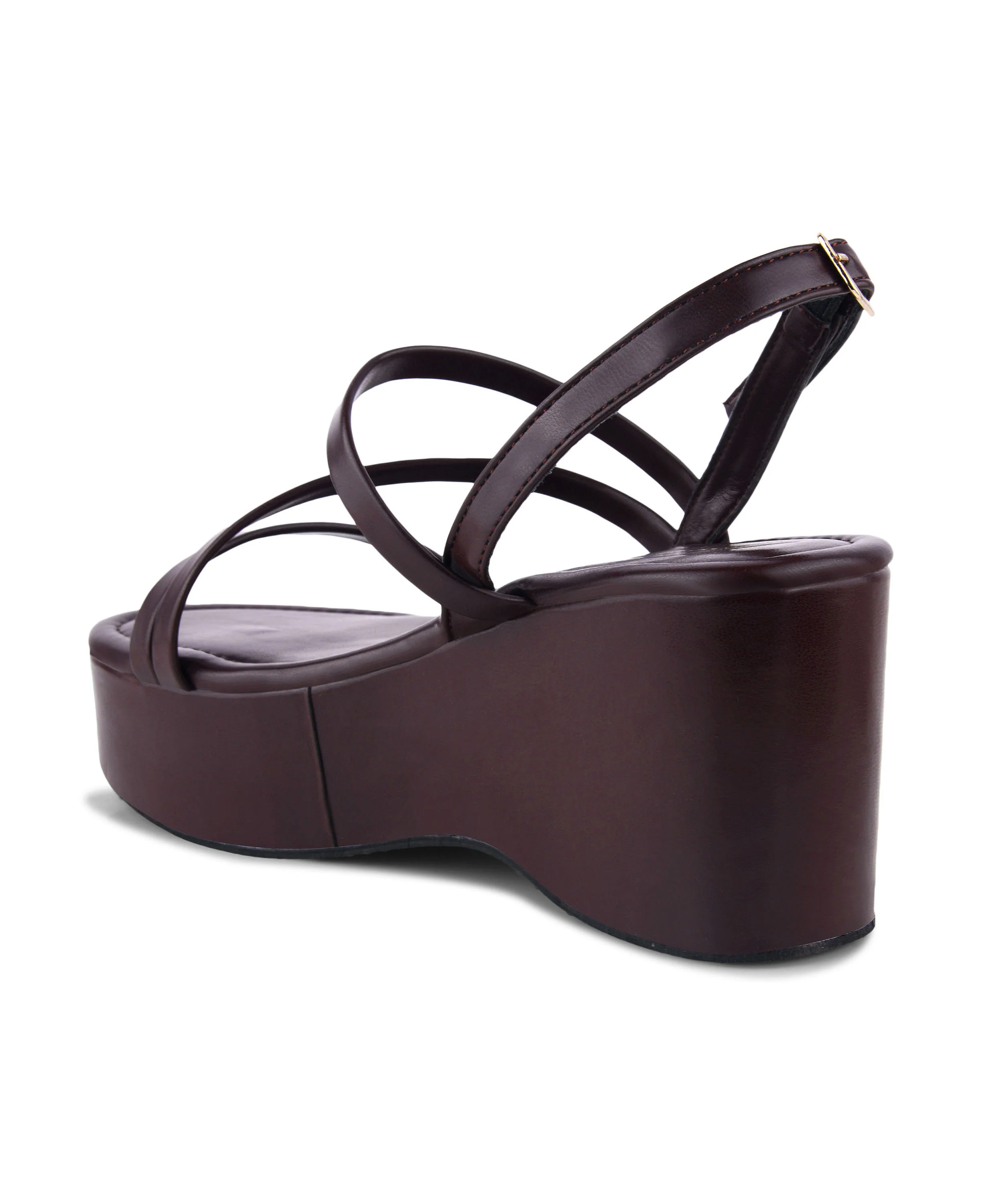 Stylish Open-Toe Heels with Wrap Strap Design - Image 11