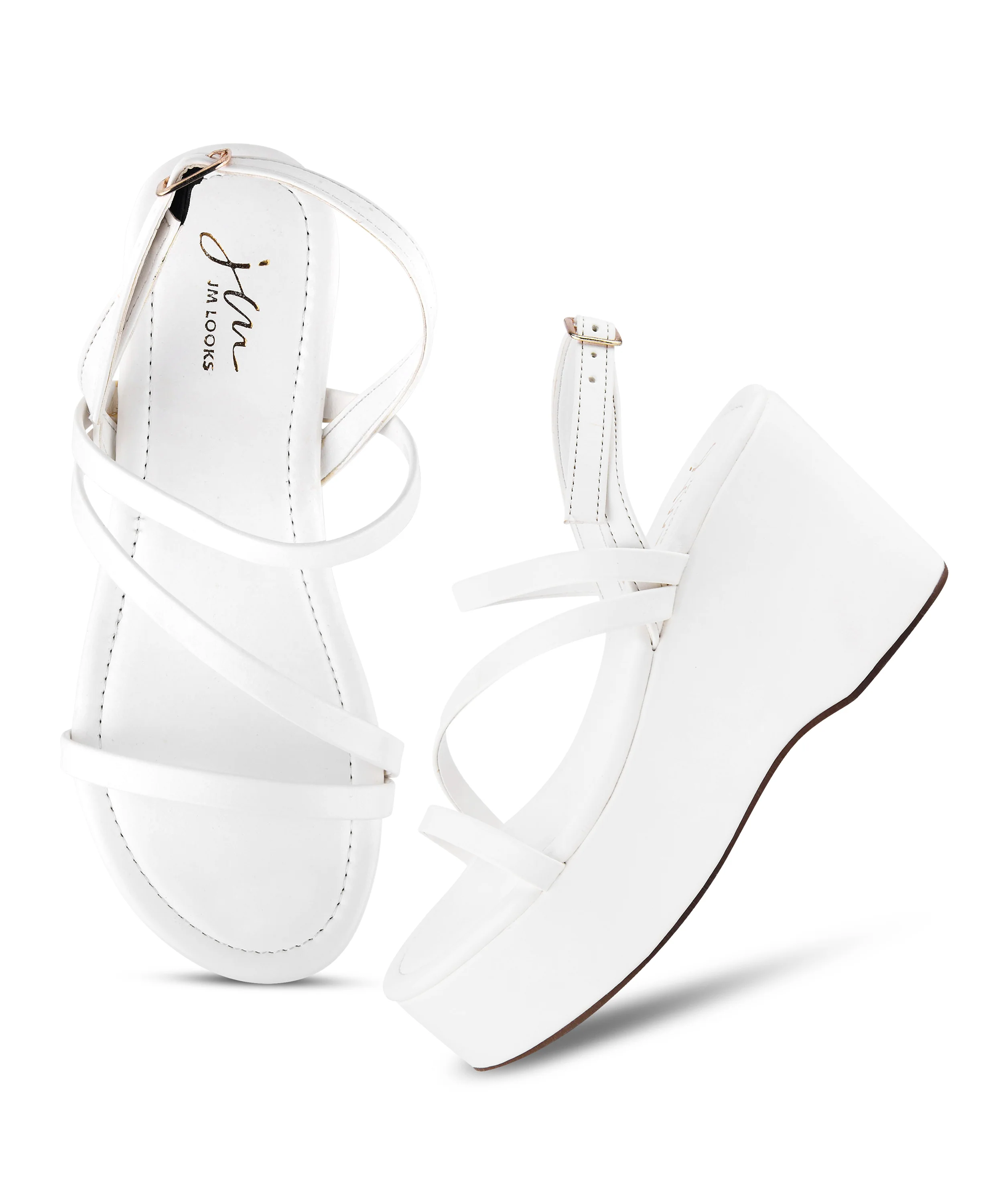 Stylish Open-Toe Heels with Wrap Strap Design - Image 17
