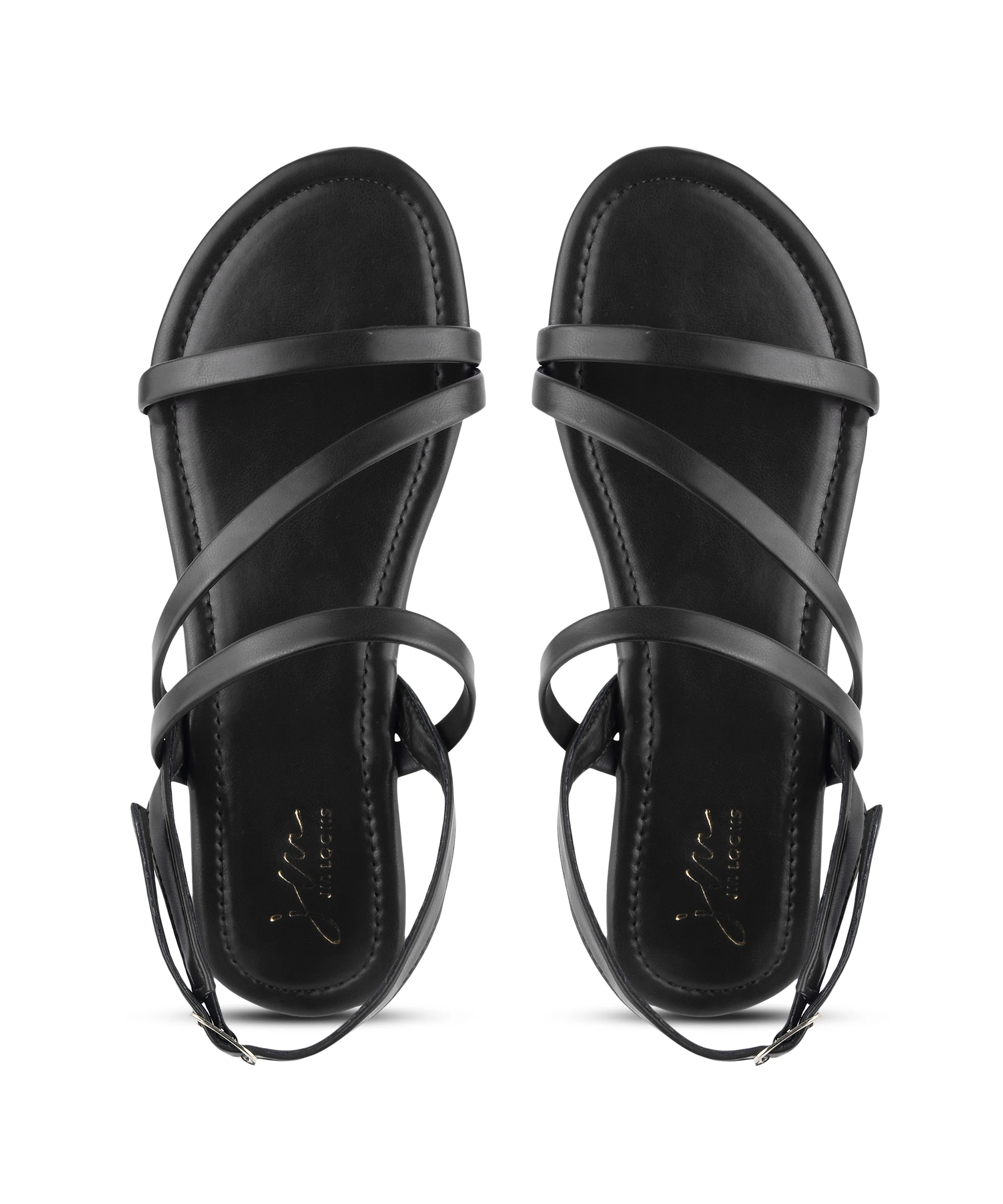 Stylish Open-Toe Heels with Wrap Strap Design - Image 6
