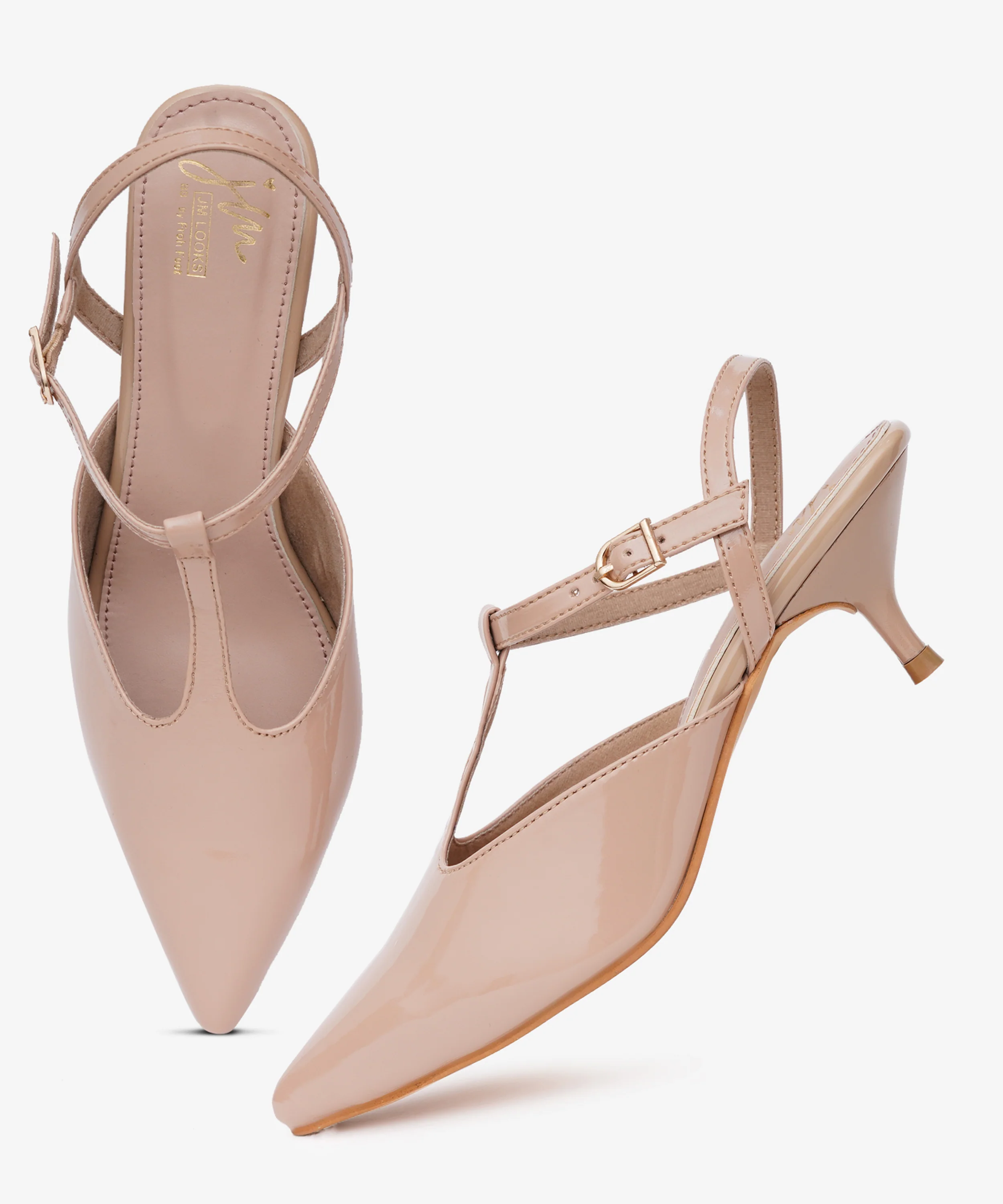 Stylish Pointed-Toe Slingback Heels - Image 6