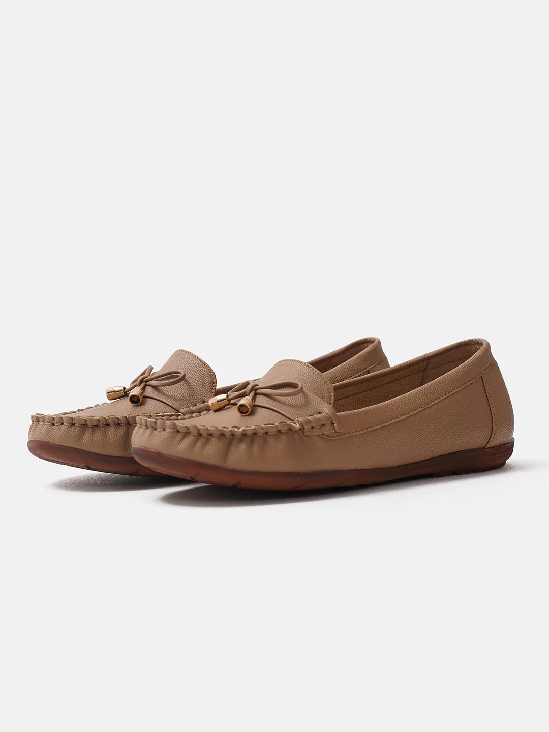 JM Looks Women's Bow Detail Driving Loafers - Image 5