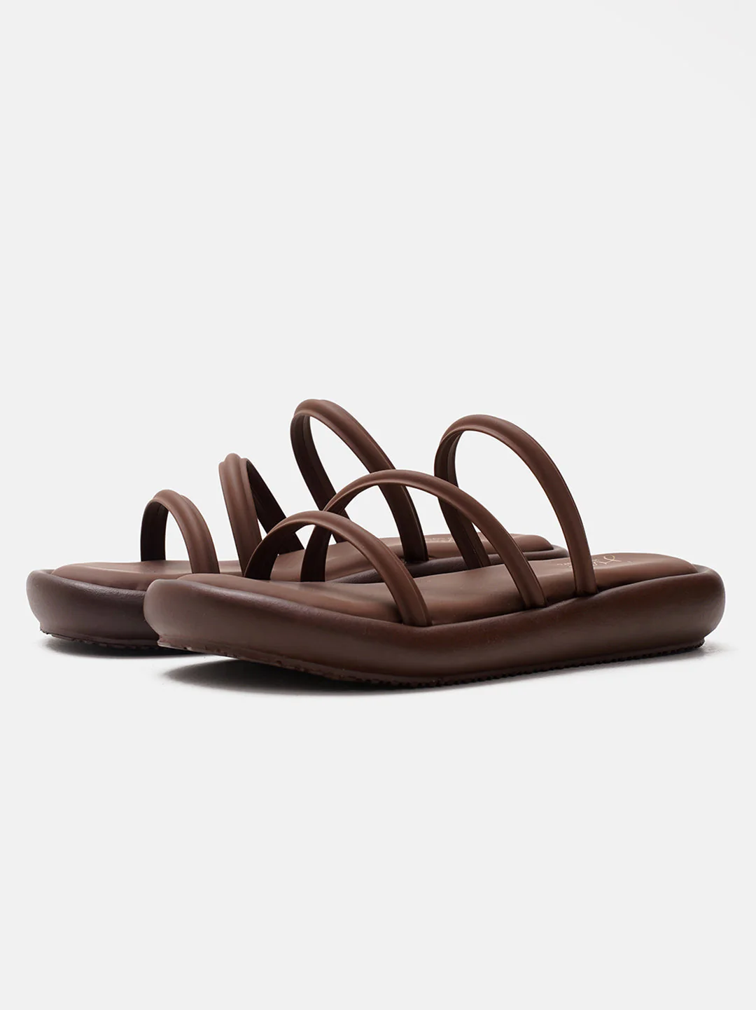 JM Looks Multi-Strap Comfort Flat Sandals - Image 6