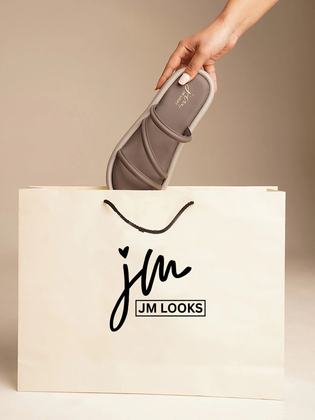 JM Looks Multi-Strap Comfort Flat Sandals - Image 8