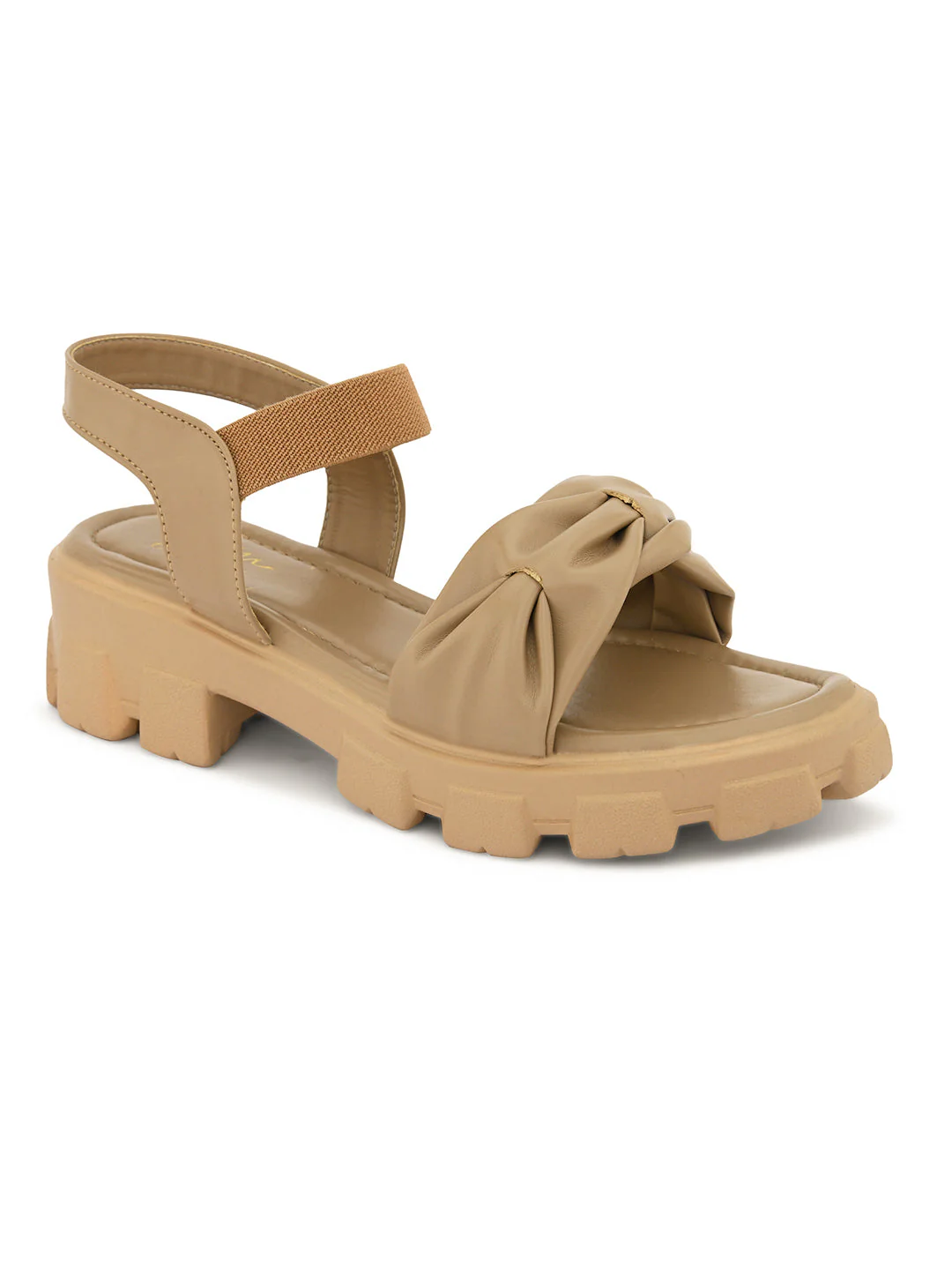 Jm Looks Chunky Bow Ankle Strap Sandals for Women & Girls - Image 6