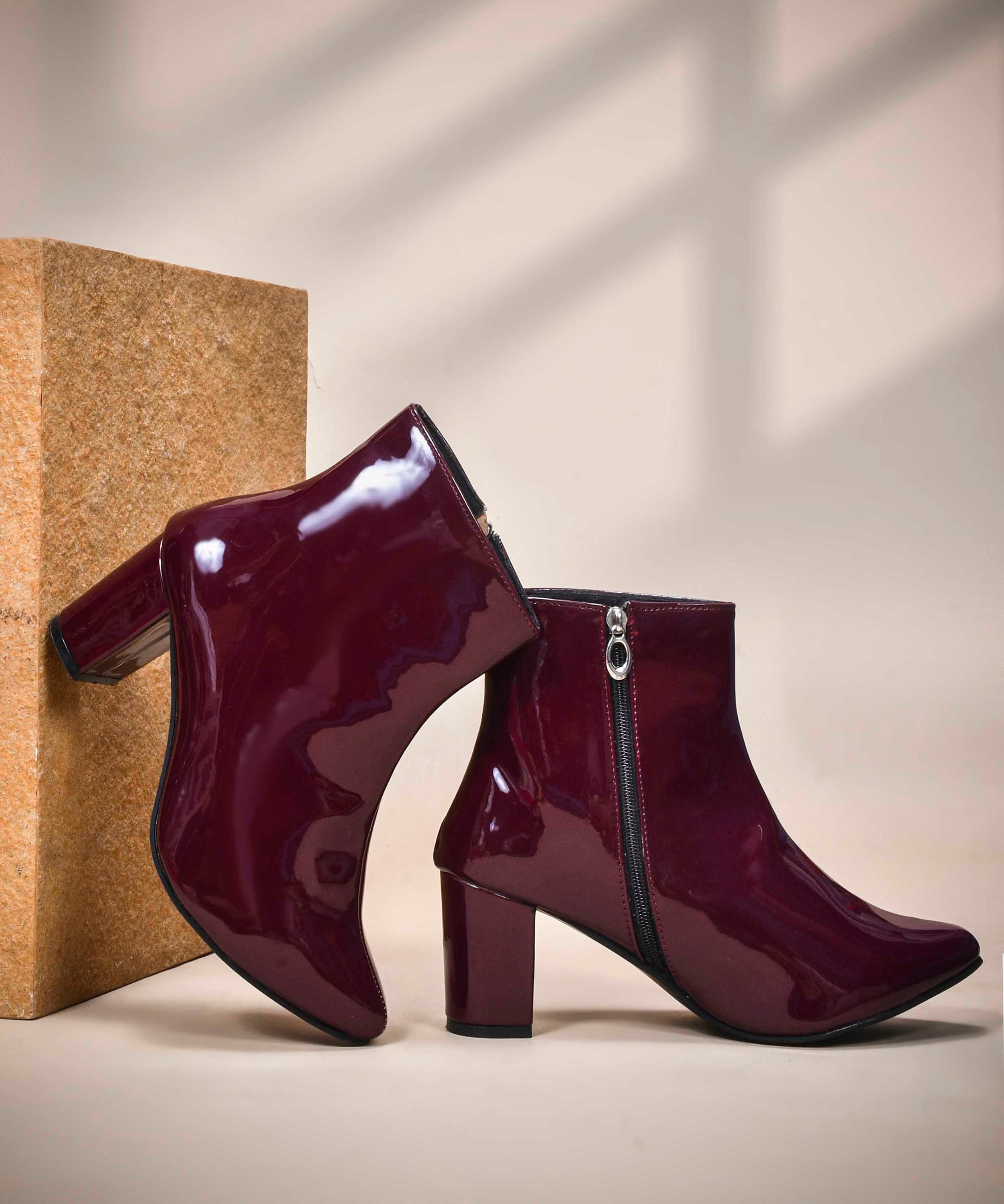 Stylish Zip-Up Ankle Boots - Image 11