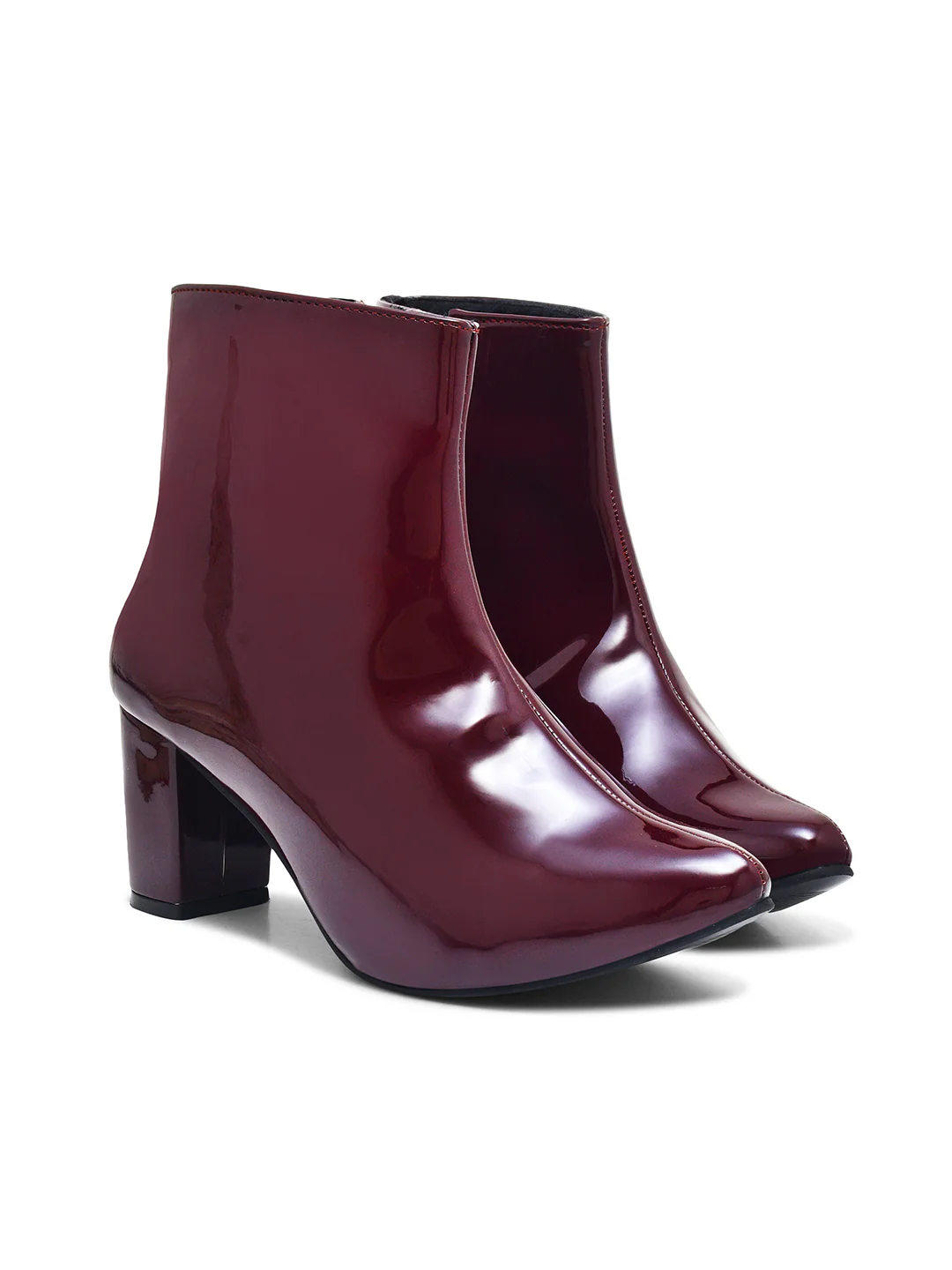 Stylish Zip-Up Ankle Boots - Image 12