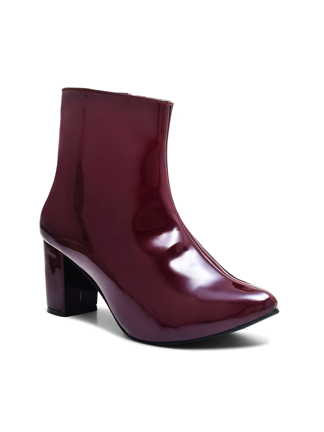 Stylish Zip-Up Ankle Boots - Image 13