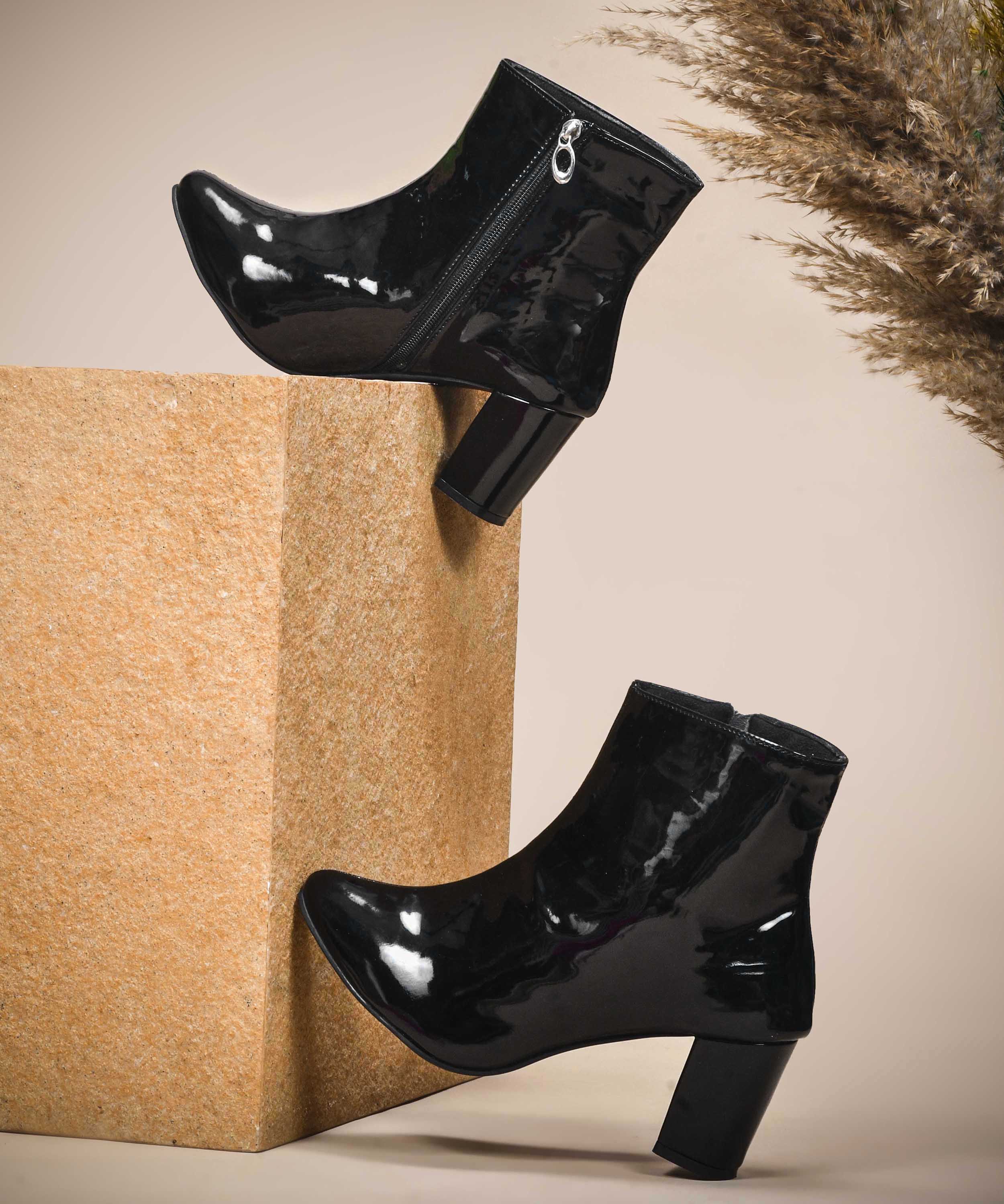 Stylish Zip-Up Ankle Boots - Image 6