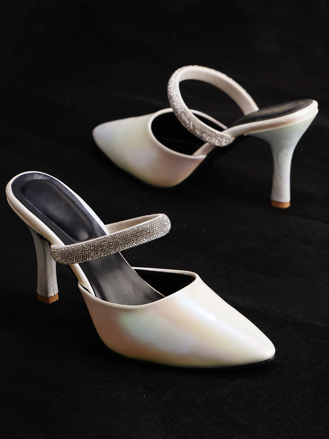 Stylished-Toe Embellished Stilettos - Image 9