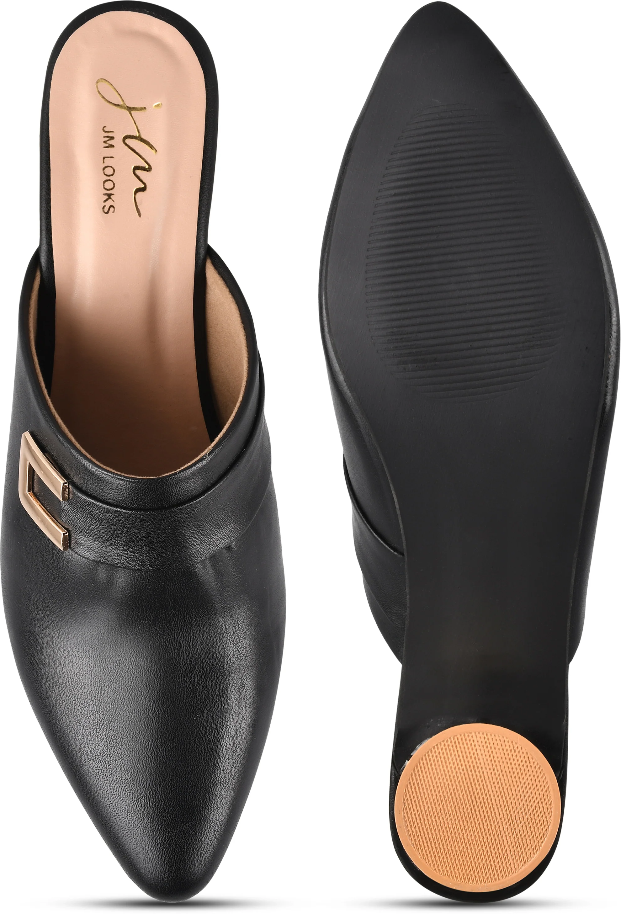Stylished-Toe Kitten Heeled Sandals - Image 4