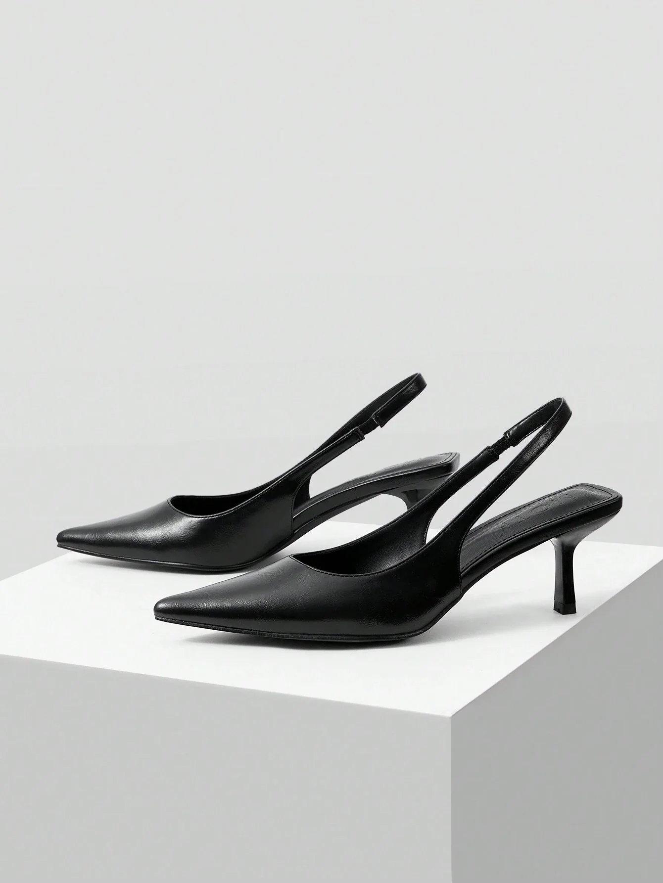 Stylished-Toe Stilettos with Buckle Closure - Image 12
