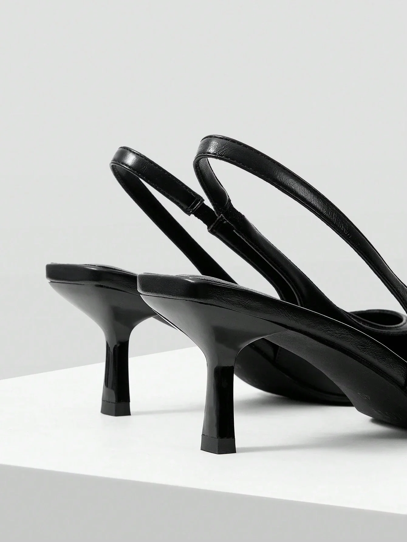Stylished-Toe Stilettos with Buckle Closure - Image 14