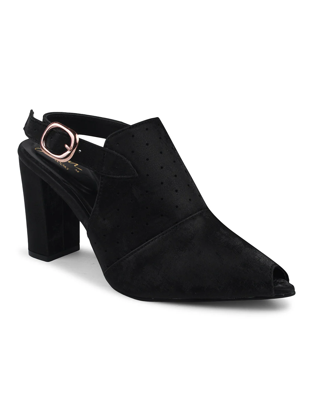 Synthetic Slingback Block Heel - Image 12