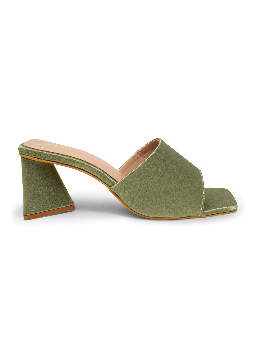Synthetic Strap Block Heel - Image 11
