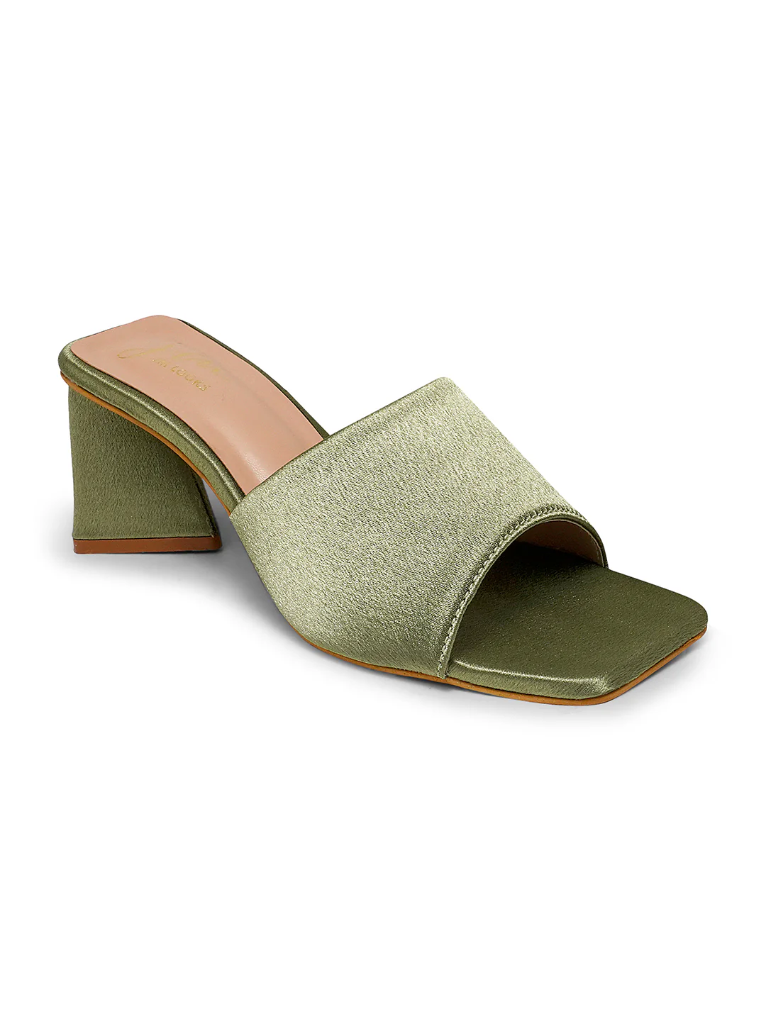 Synthetic Strap Block Heel - Image 12