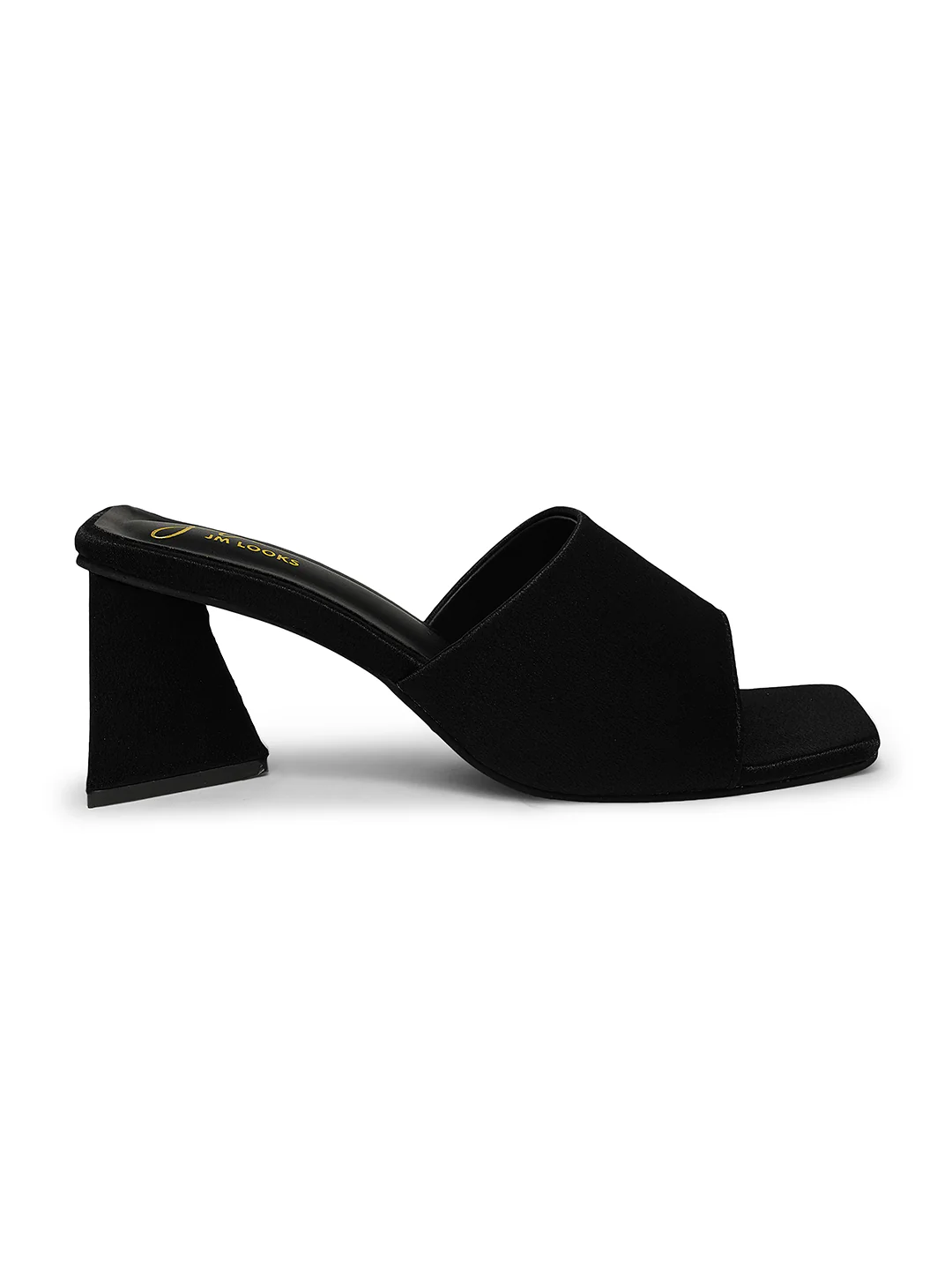 Synthetic Strap Block Heel - Image 6