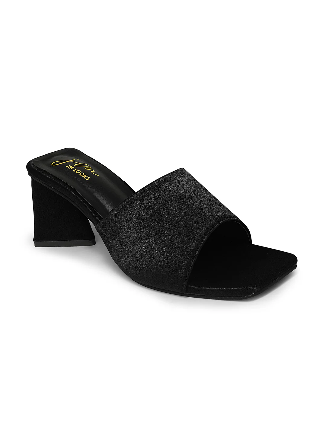 Synthetic Strap Block Heel - Image 7