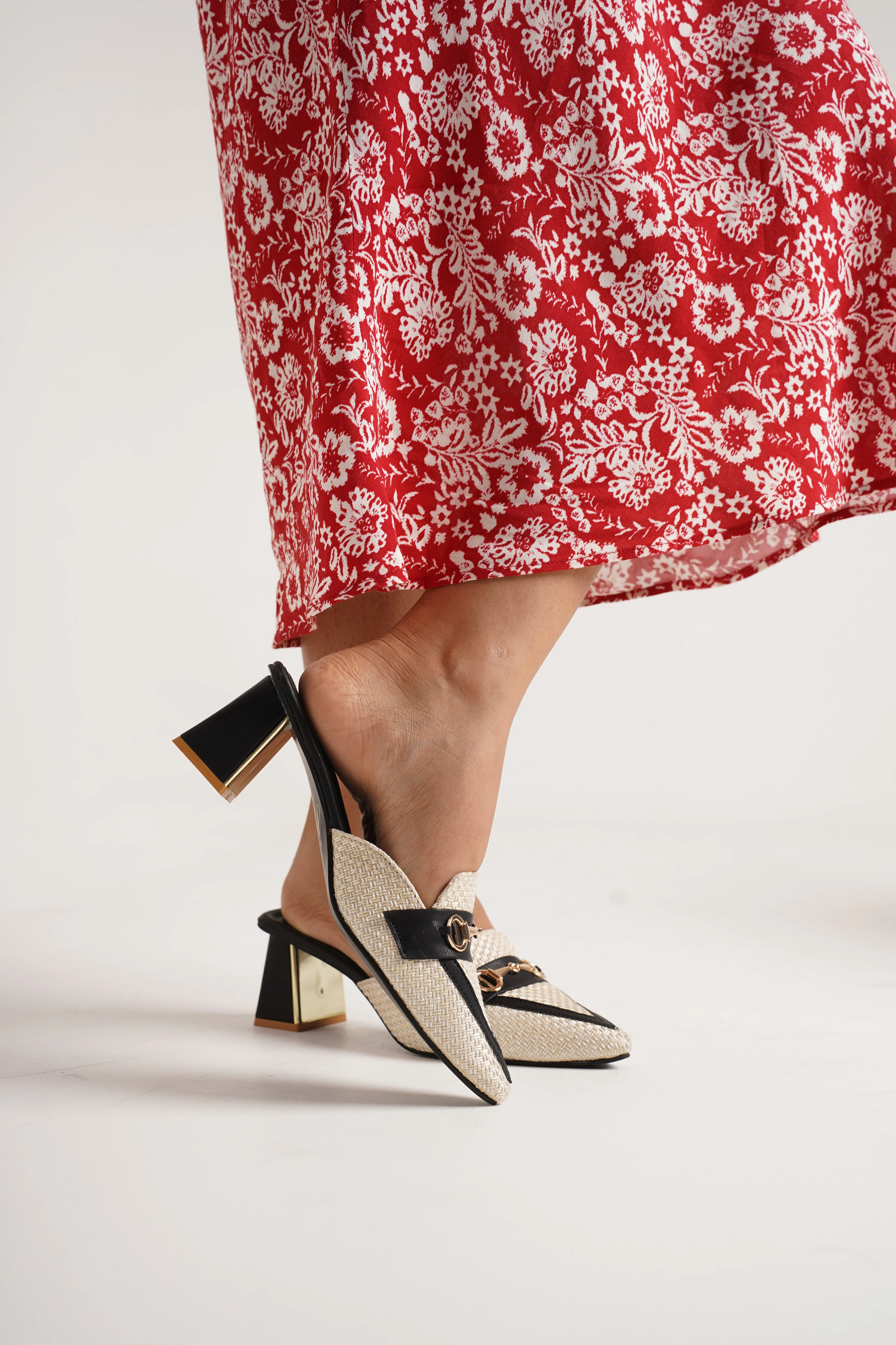Jm Looks Sophisticated Mule Heels - Image 2