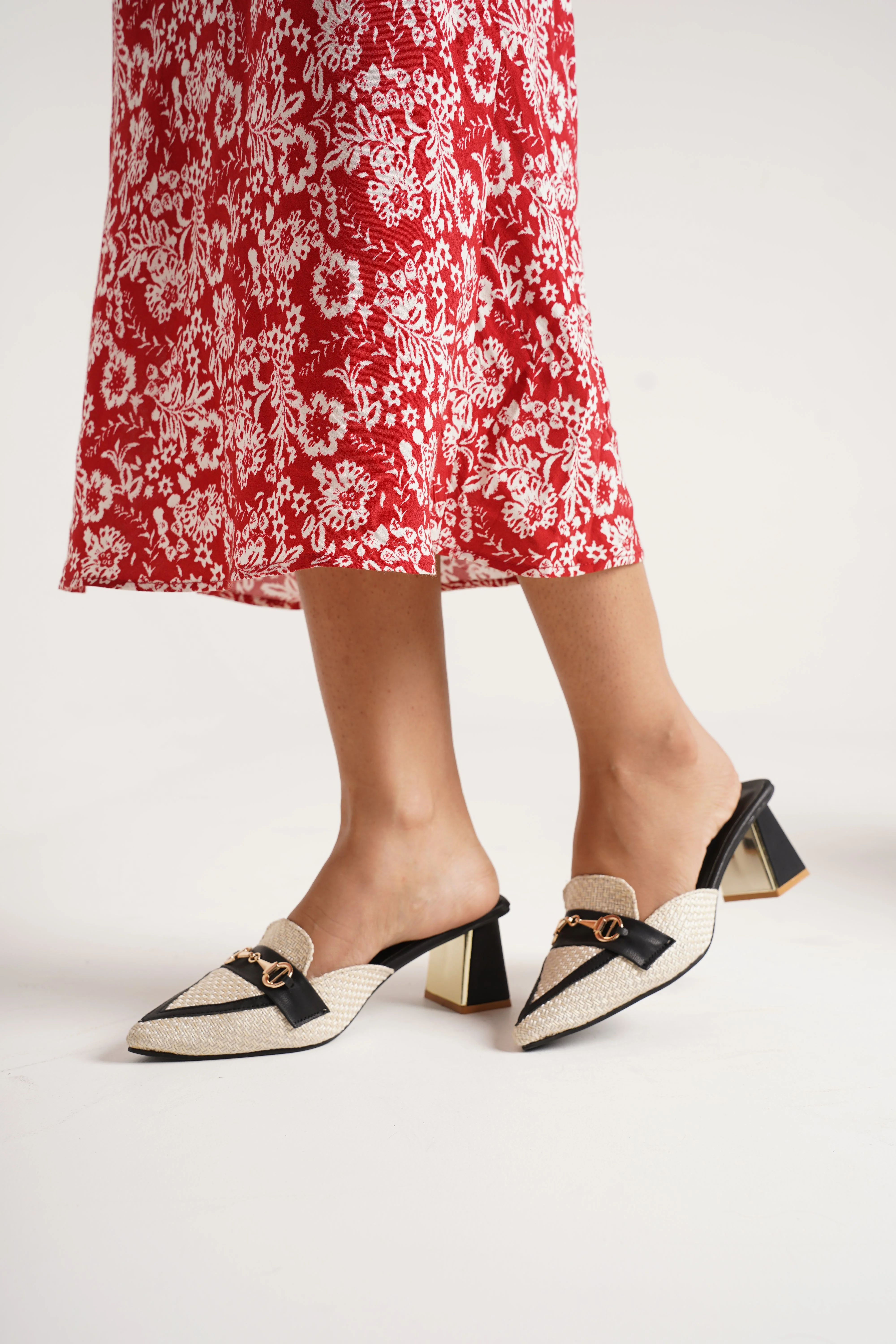 Jm Looks Sophisticated Mule Heels - Image 3