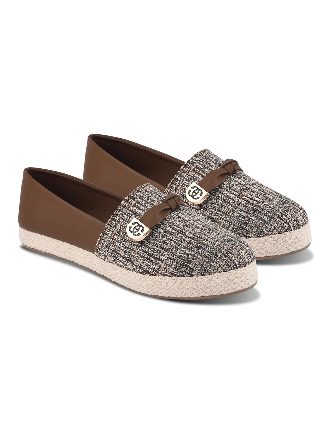 JM Looks Textured Slip-On Casual Shoes - Image 12