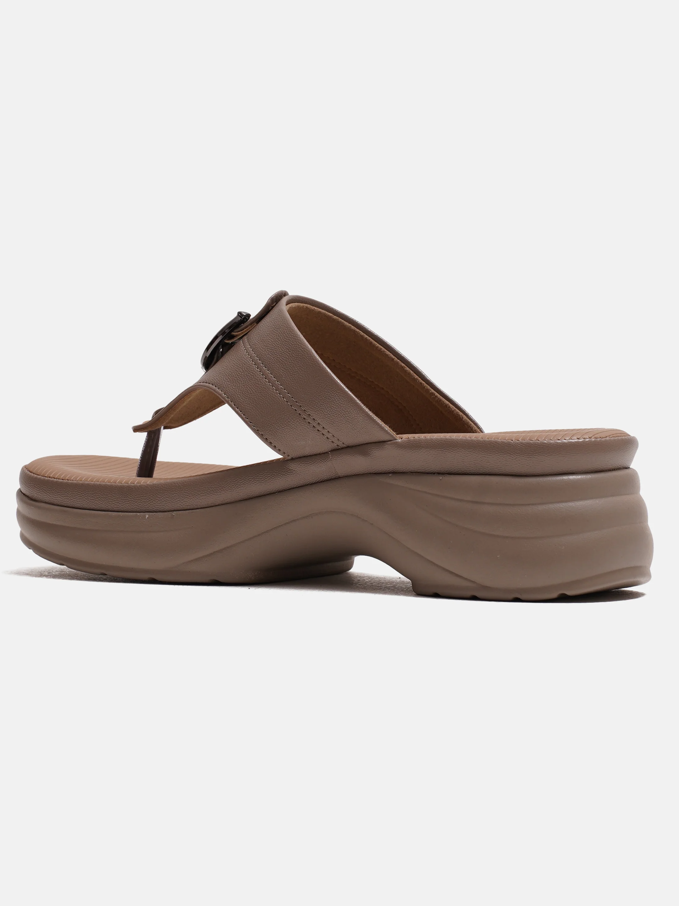Thong Sandals with Cushioned Platform Sole - Image 16