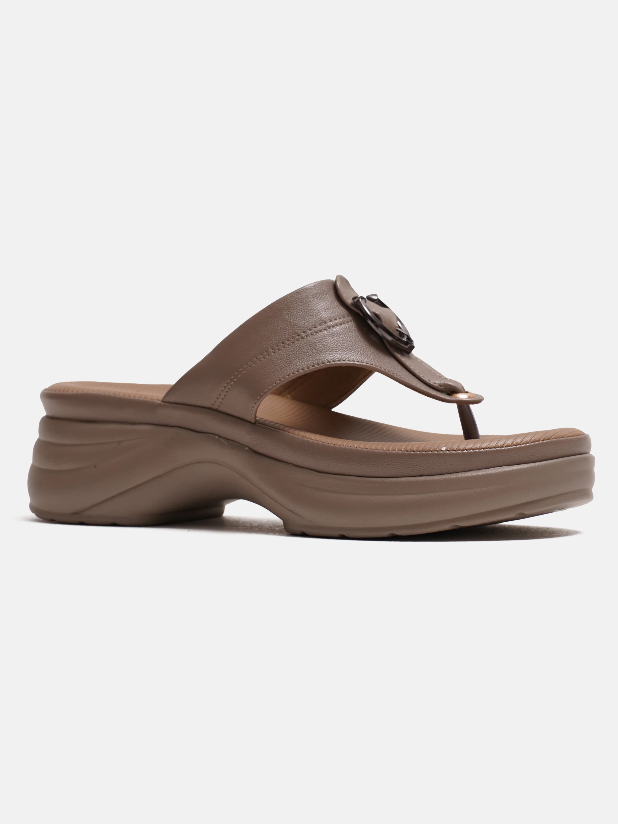 Thong Sandals with Cushioned Platform Sole - Image 17
