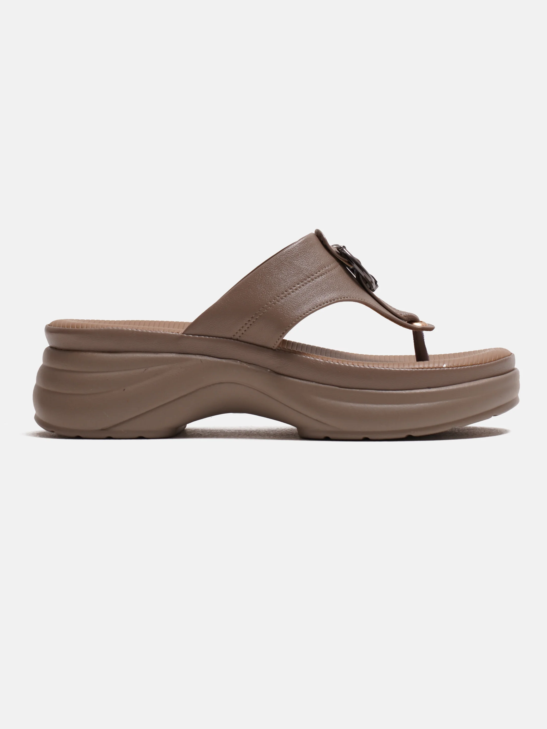 Thong Sandals with Cushioned Platform Sole - Image 18
