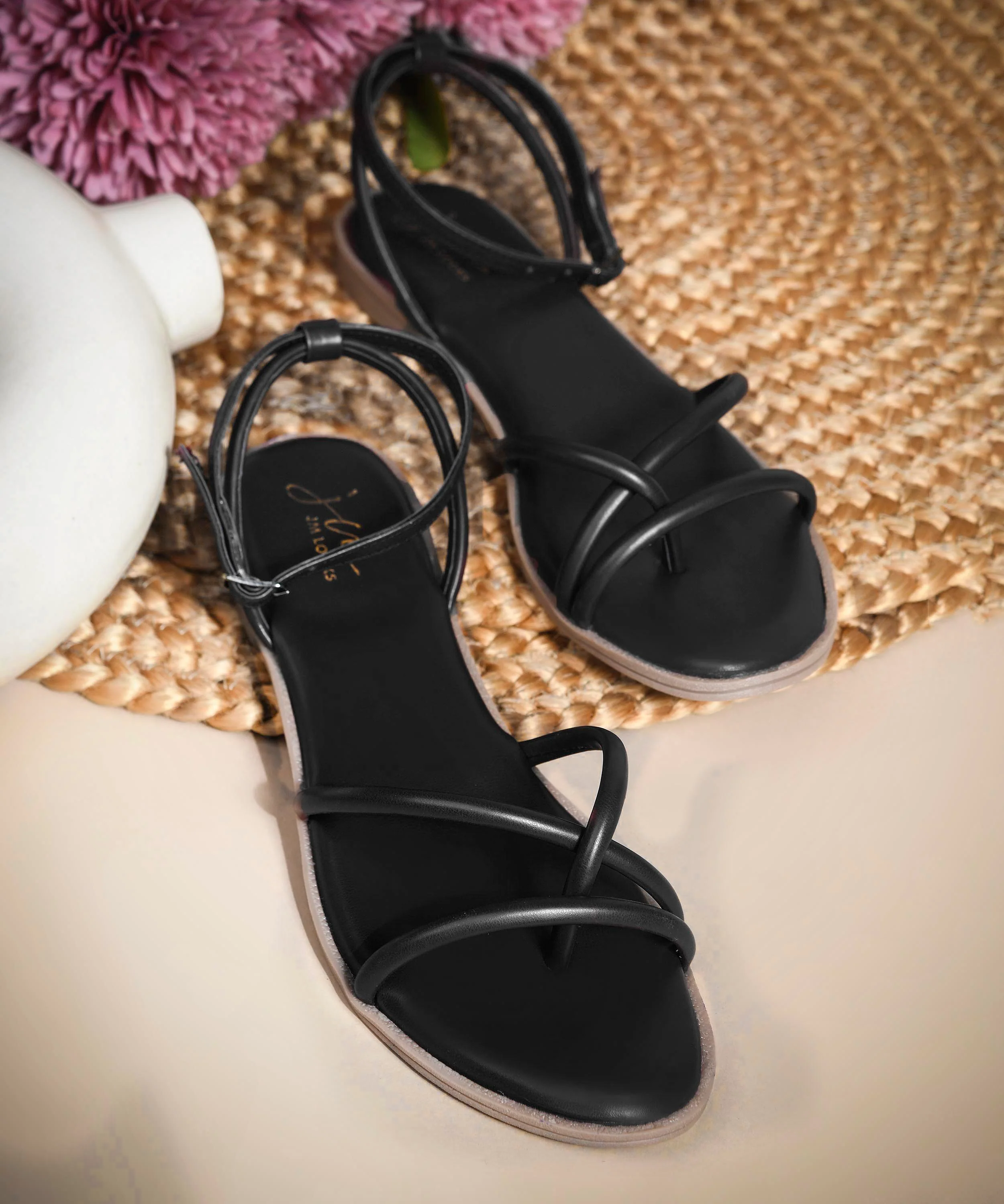 Toe-Loop Flat Sandals - Image 2