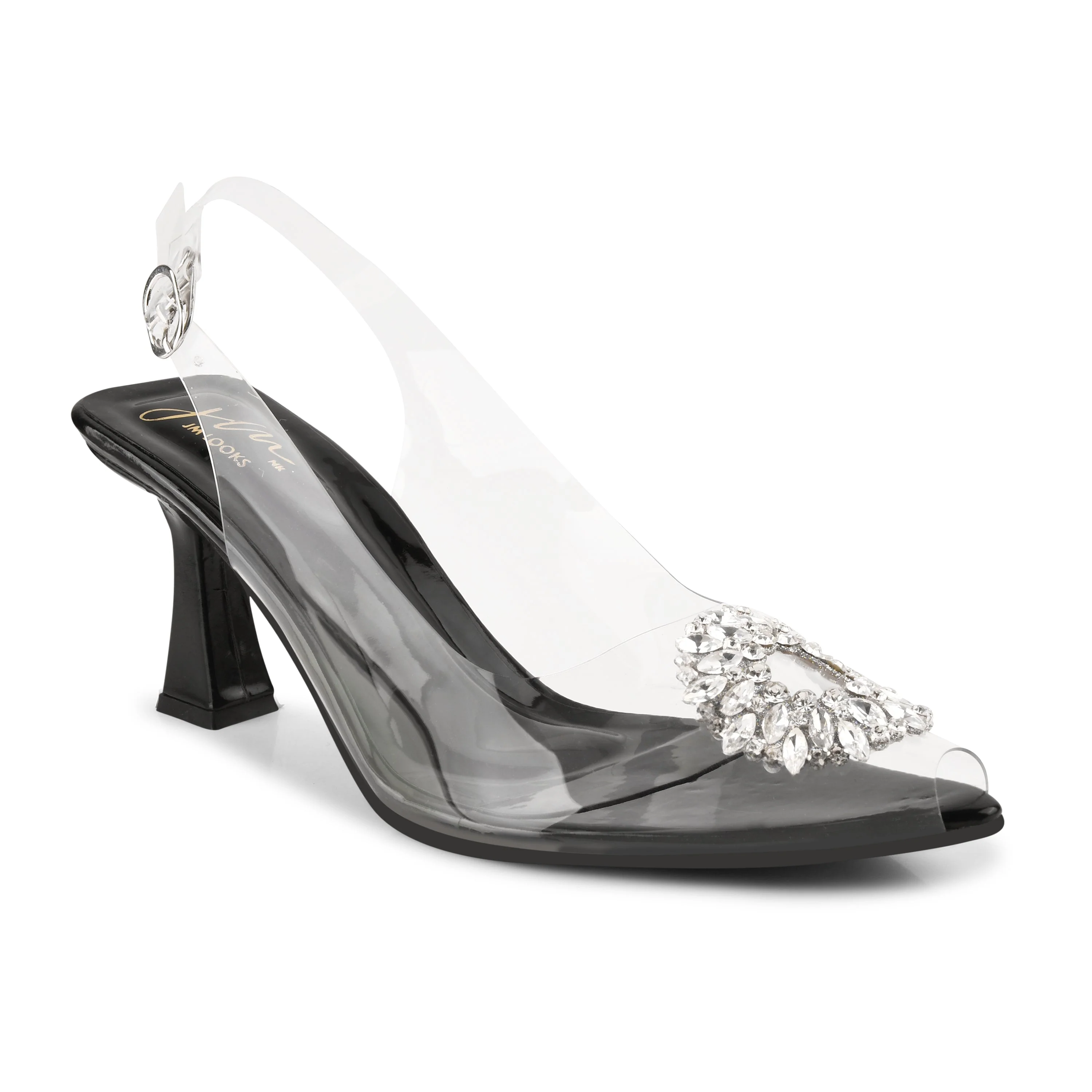 Transparent Heel with Ankle Strap - Image 14