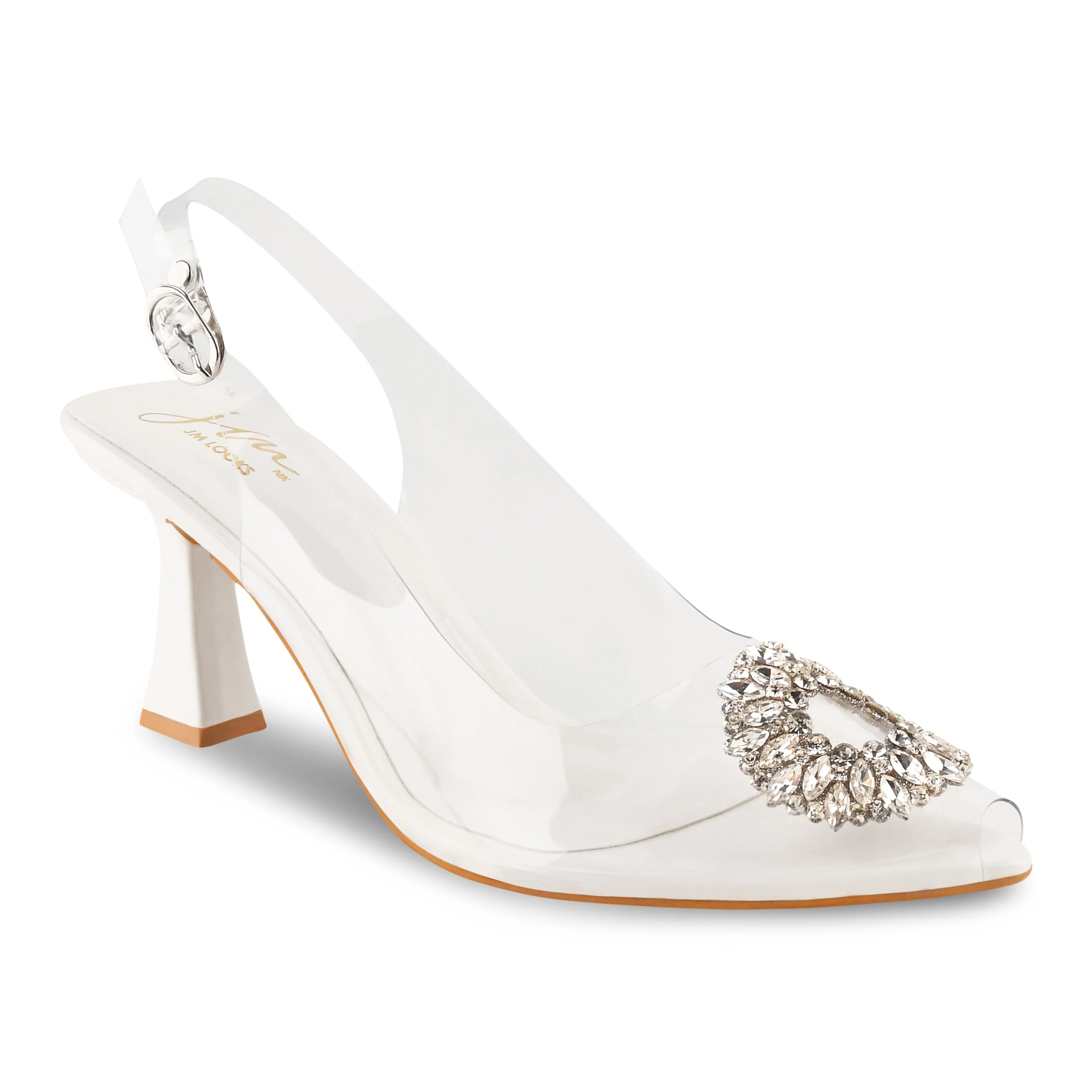 Transparent Heel with Ankle Strap - Image 9