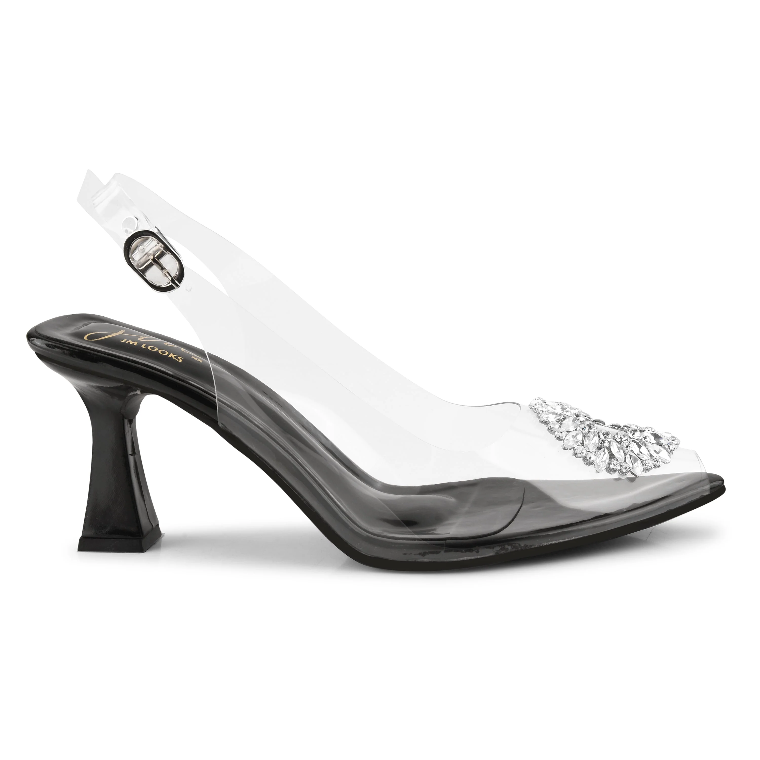 Transparent Heel with Ankle Strap - Image 12
